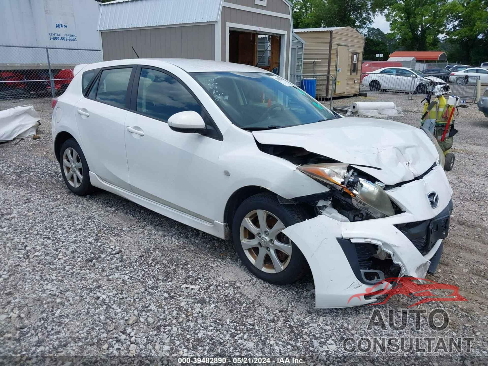 MAZDA MAZDA3 2010 - JM1BL1H58A1270109