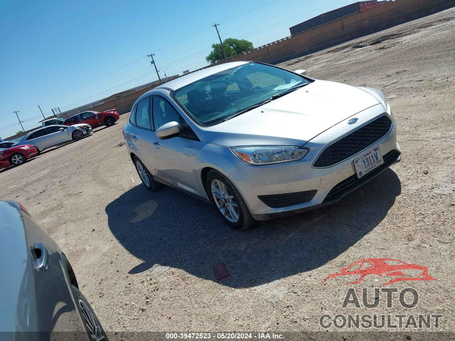 FORD FOCUS 2018 - 1FADP3F21JL328766