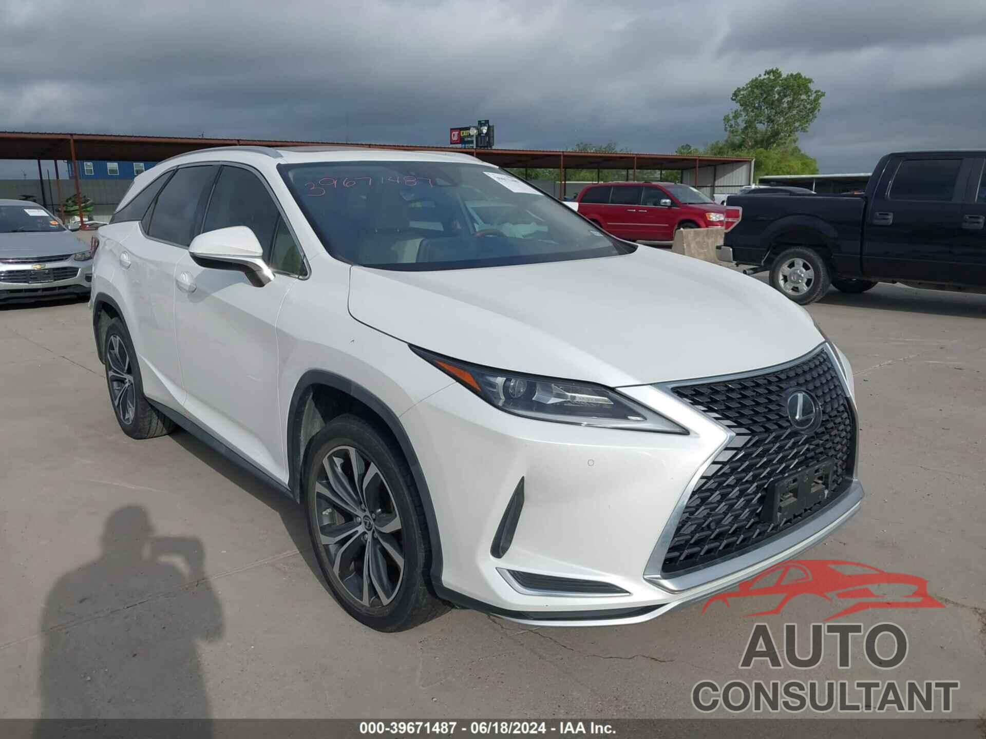 LEXUS RX 350L 2020 - JTJHZKEA0L2015495