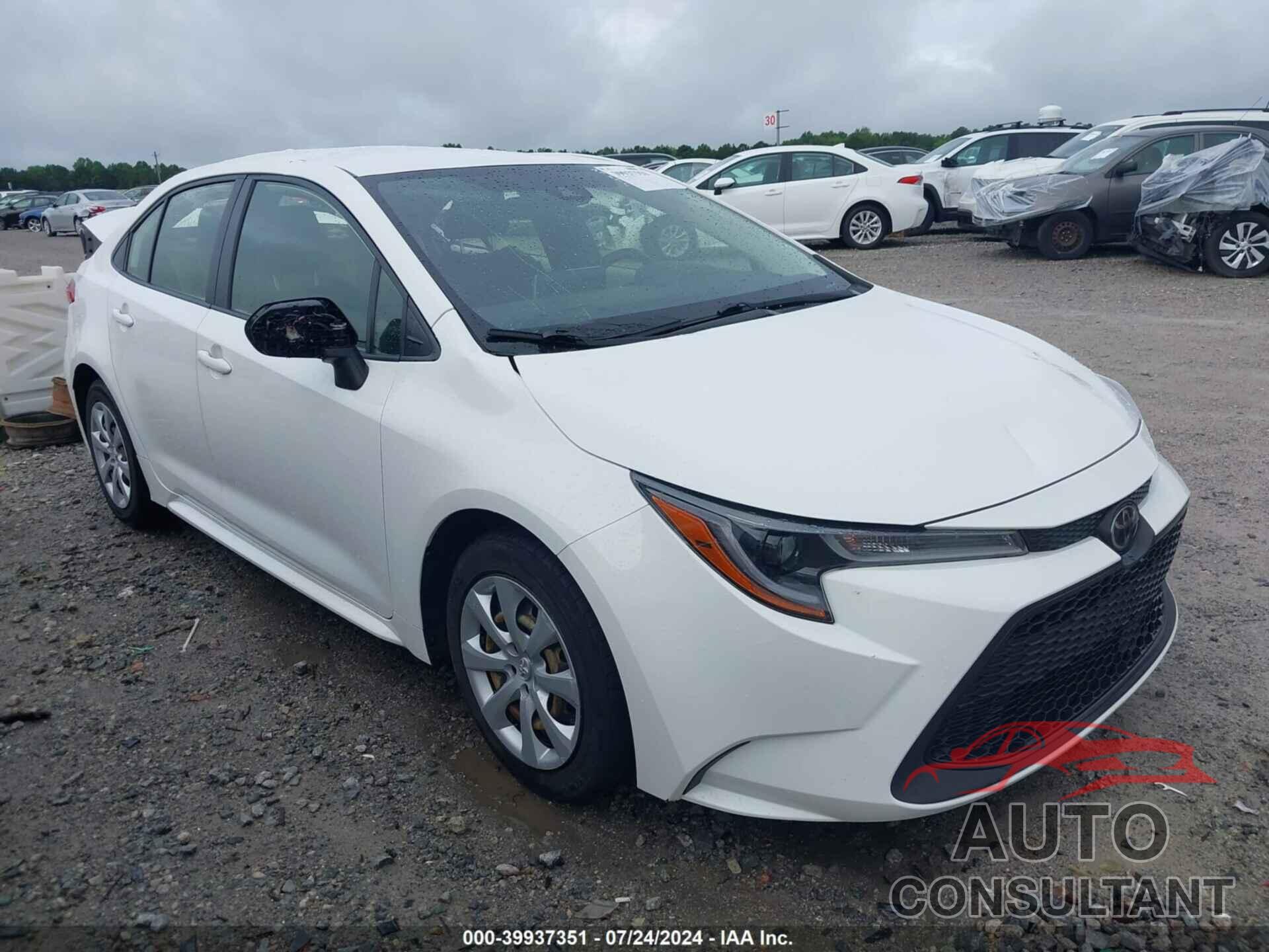TOYOTA COROLLA 2020 - JTDEPRAE9LJ063564