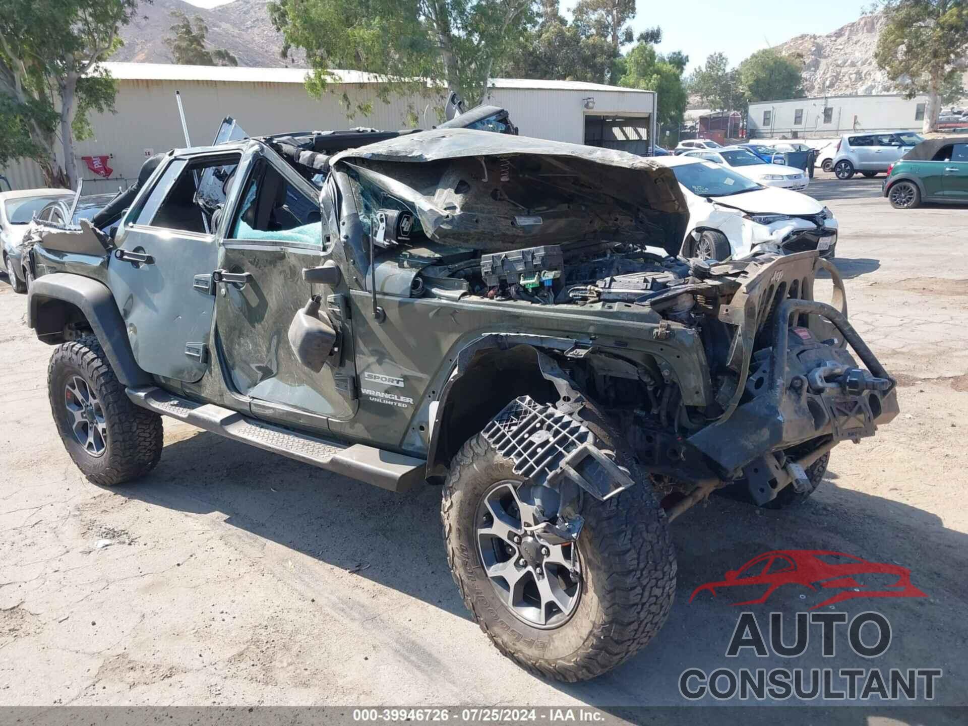 JEEP WRANGLER UNLIMITED 2016 - 1C4BJWDG5GL133264
