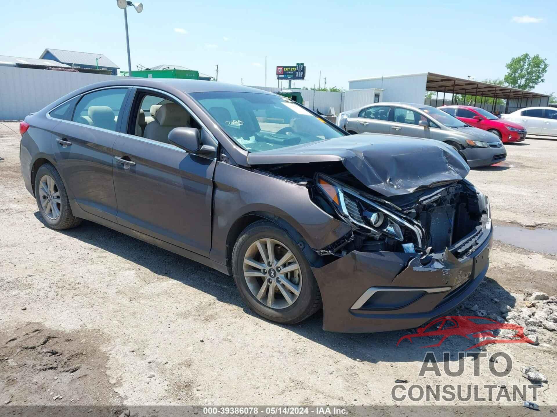 HYUNDAI SONATA 2017 - 5NPE24AF3HH568008