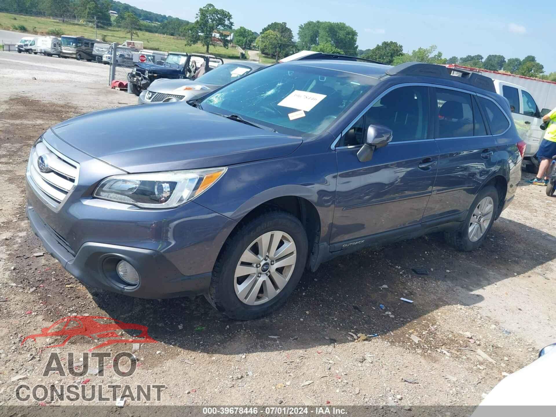 SUBARU OUTBACK 2016 - 4S4BSBFC5G3241511