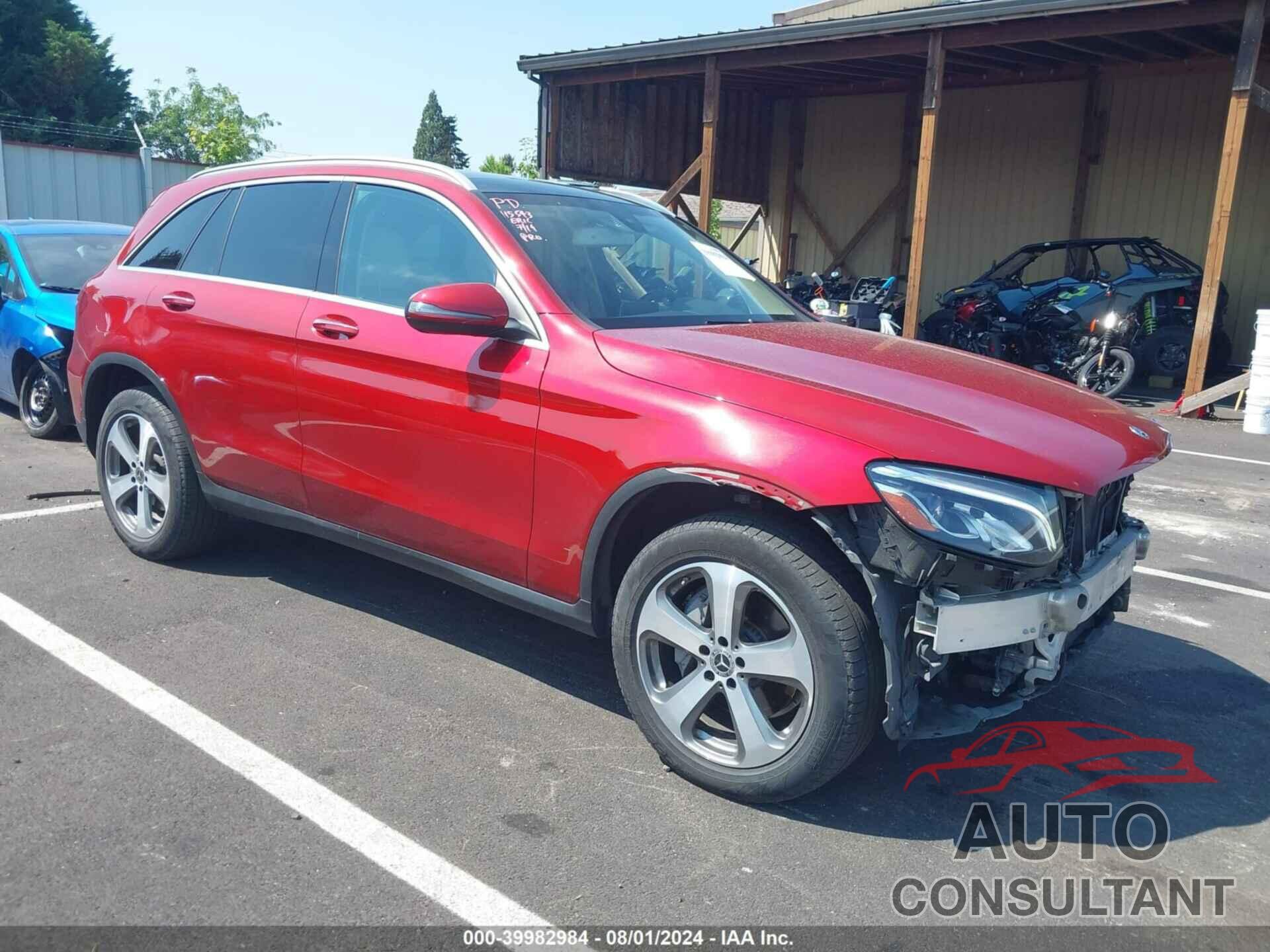 MERCEDES-BENZ GLC 300 2019 - WDC0G4KB1KV189548