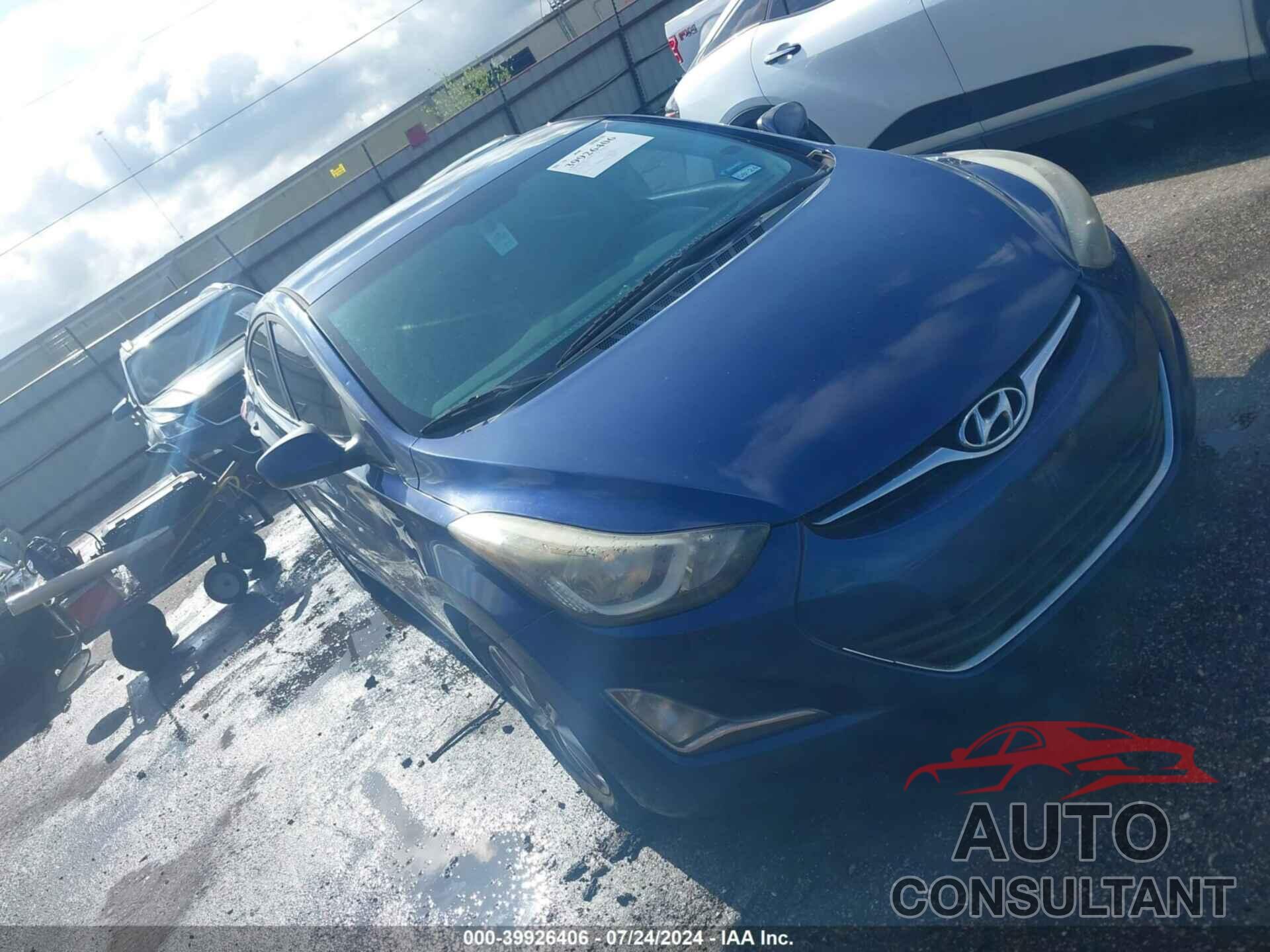 HYUNDAI ELANTRA 2016 - 5NPDH4AE9GH659140