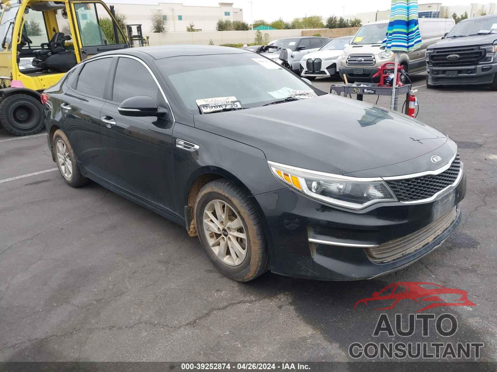 KIA OPTIMA 2018 - 5XXGT4L31JG203272