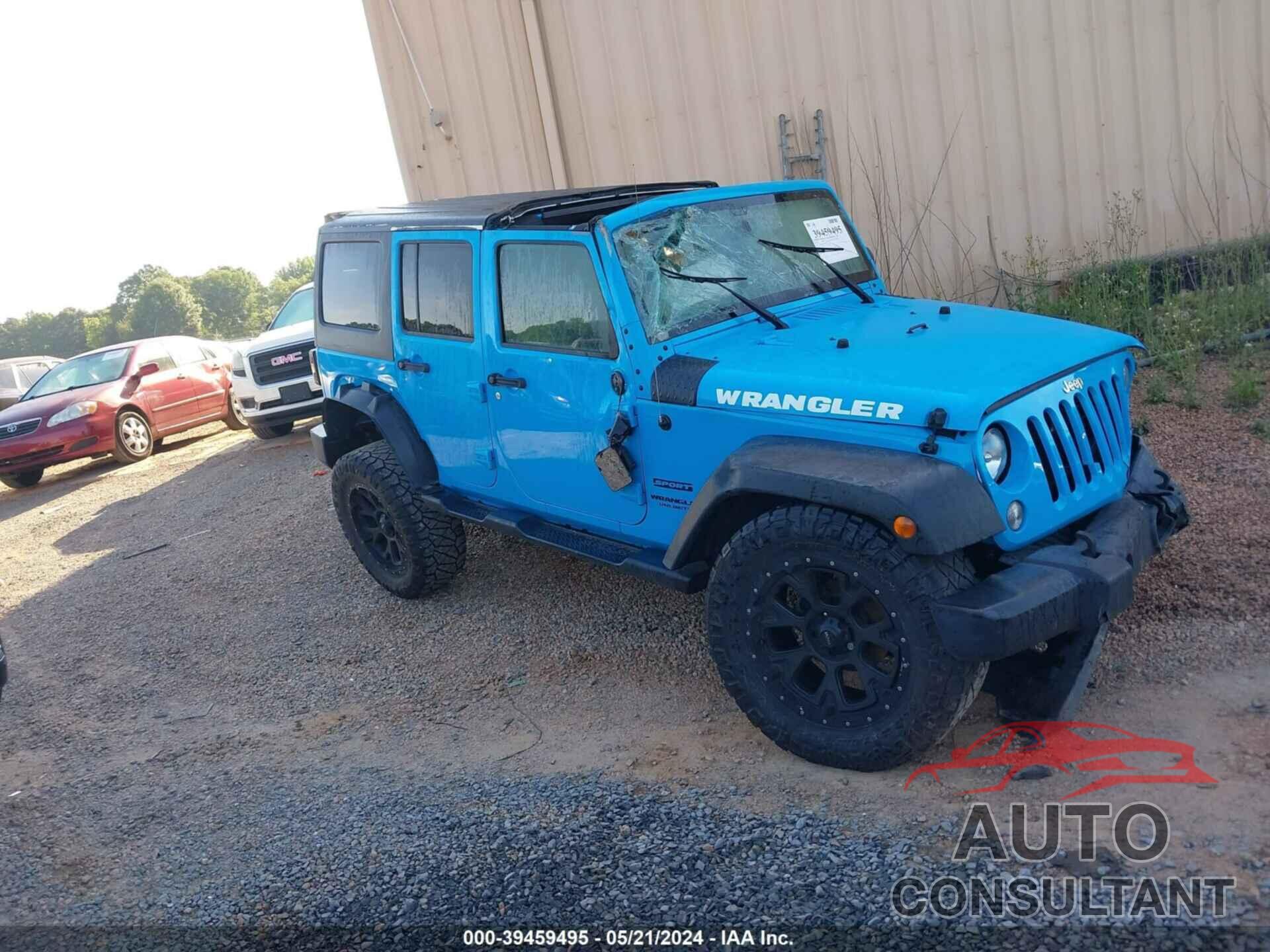 JEEP WRANGLER UNLIMITED 2017 - 1C4BJWDG3HL736036
