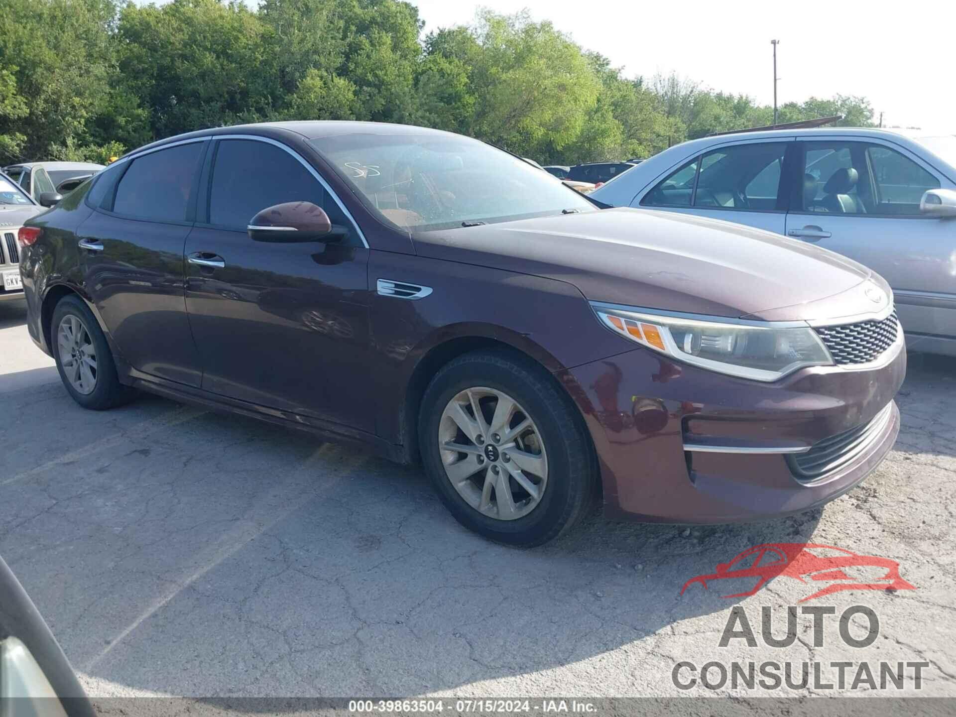 KIA OPTIMA 2017 - 5XXGT4L35HG130997