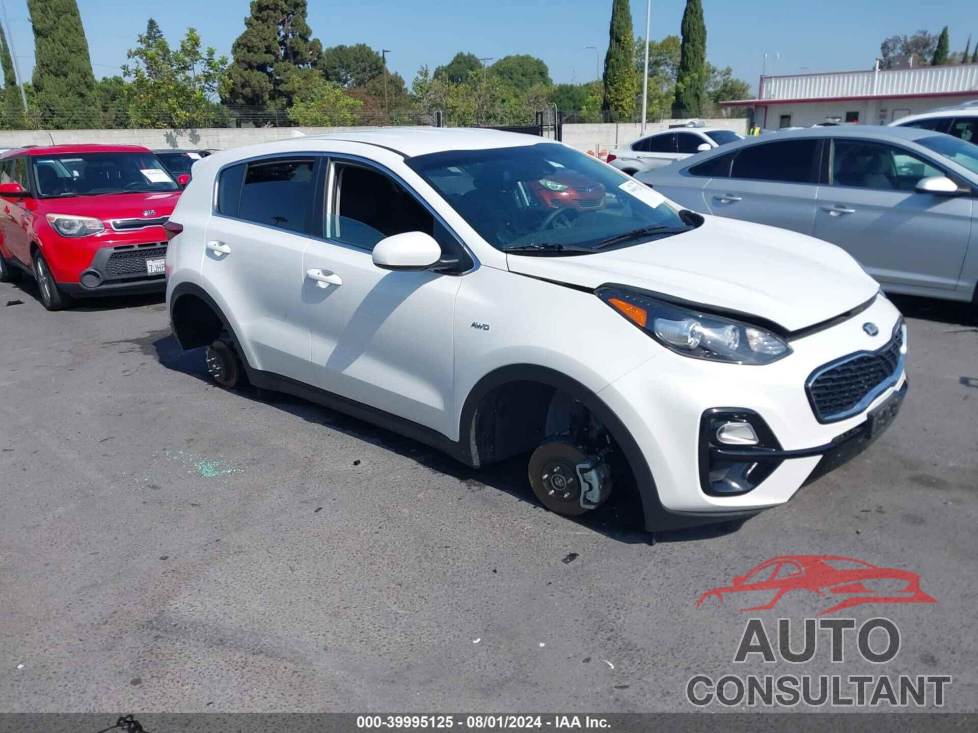 KIA SPORTAGE 2022 - KNDPMCAC2N7980844