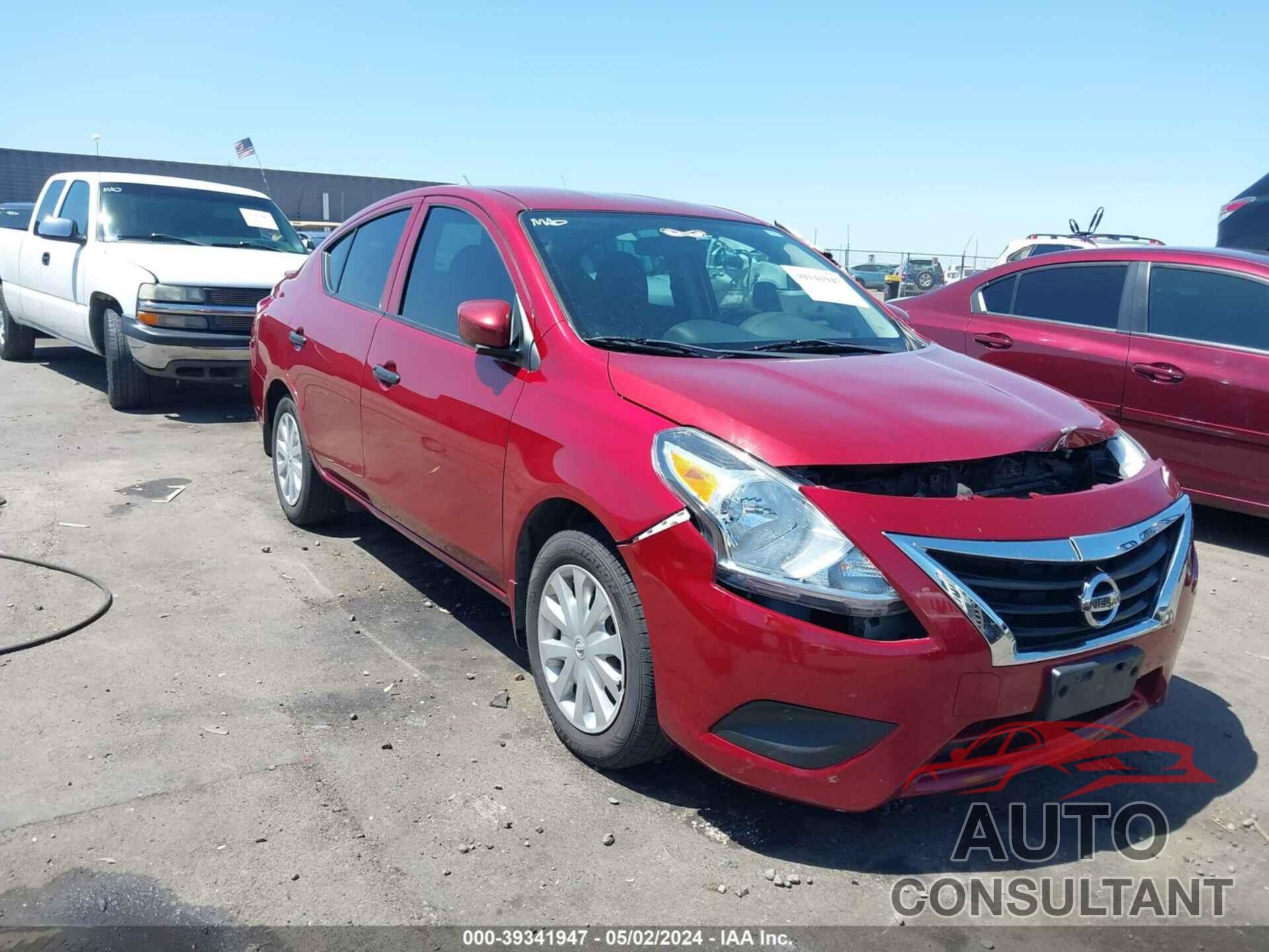 NISSAN VERSA 2017 - 3N1CN7AP3HL885105