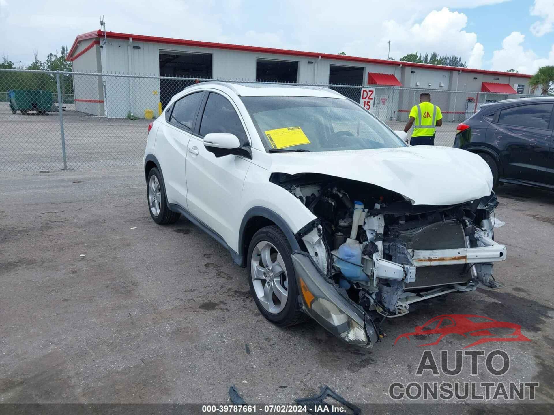 HONDA HR-V 2016 - 3CZRU5H74GM729128