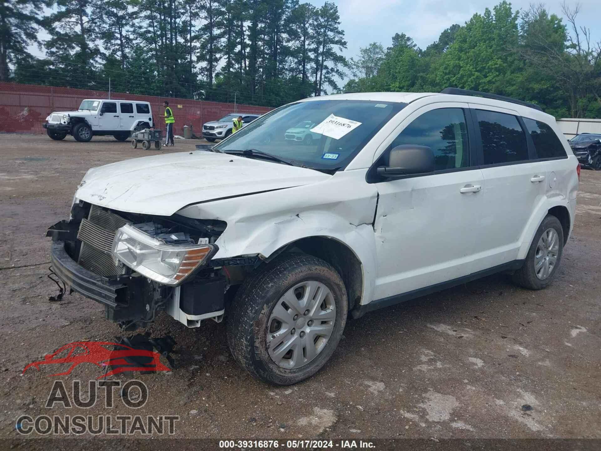 DODGE JOURNEY 2017 - 3C4PDCAB0HT539267
