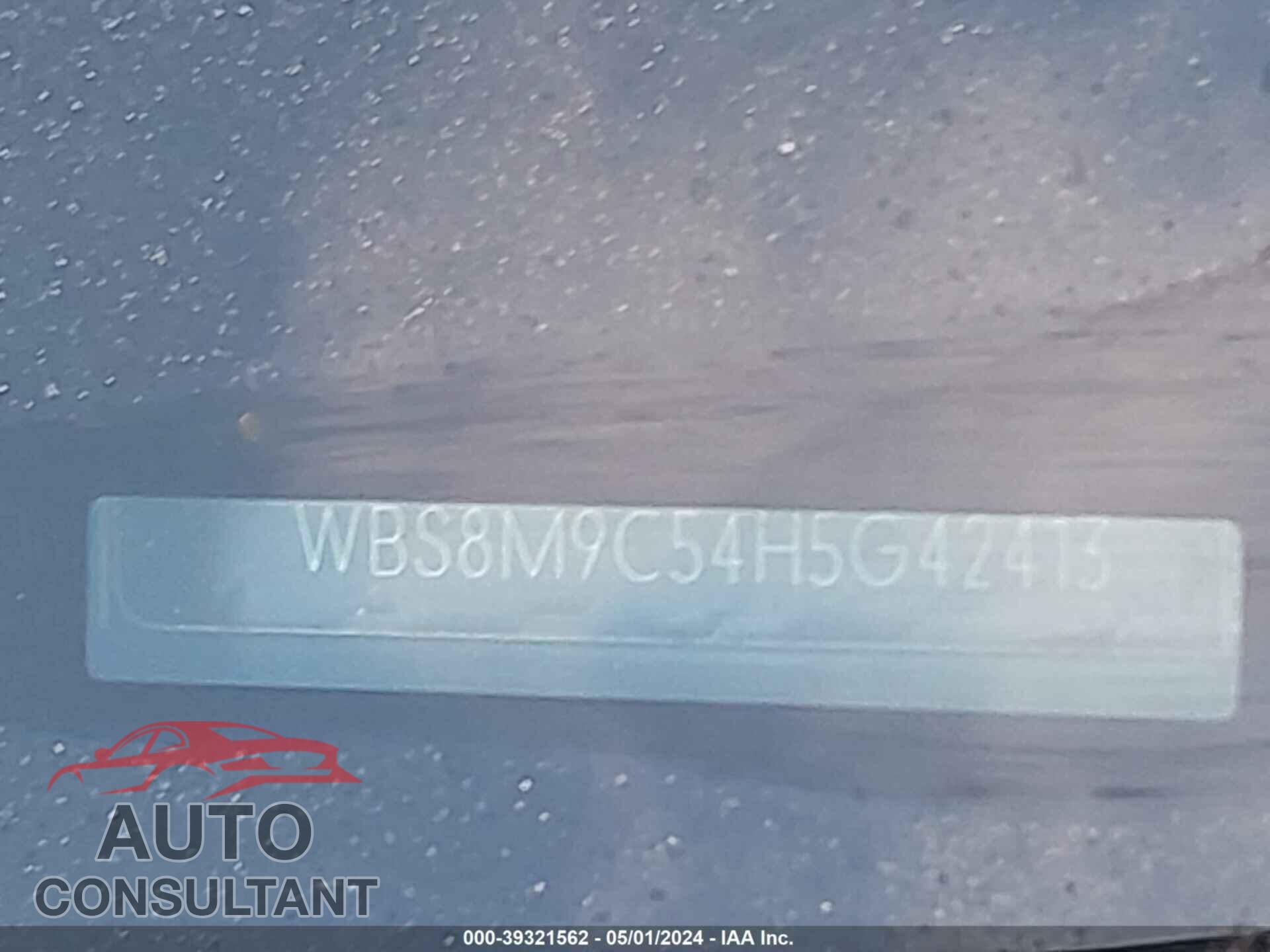 BMW M3 2017 - WBS8M9C54H5G42413