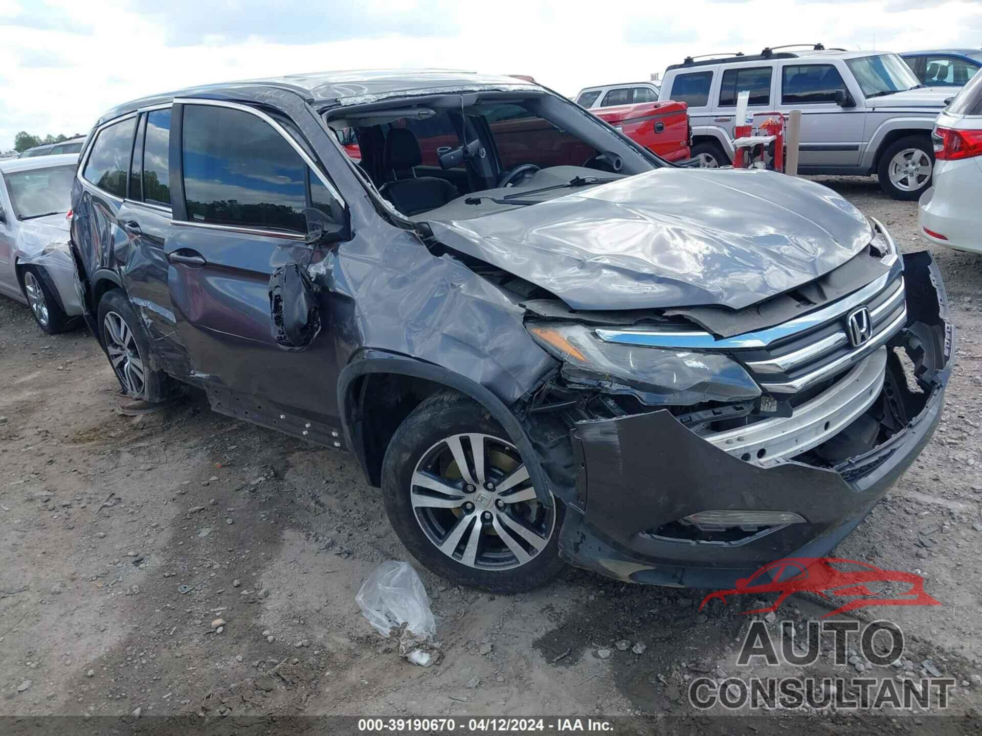 HONDA PILOT 2016 - 5FNYF5H51GB041585