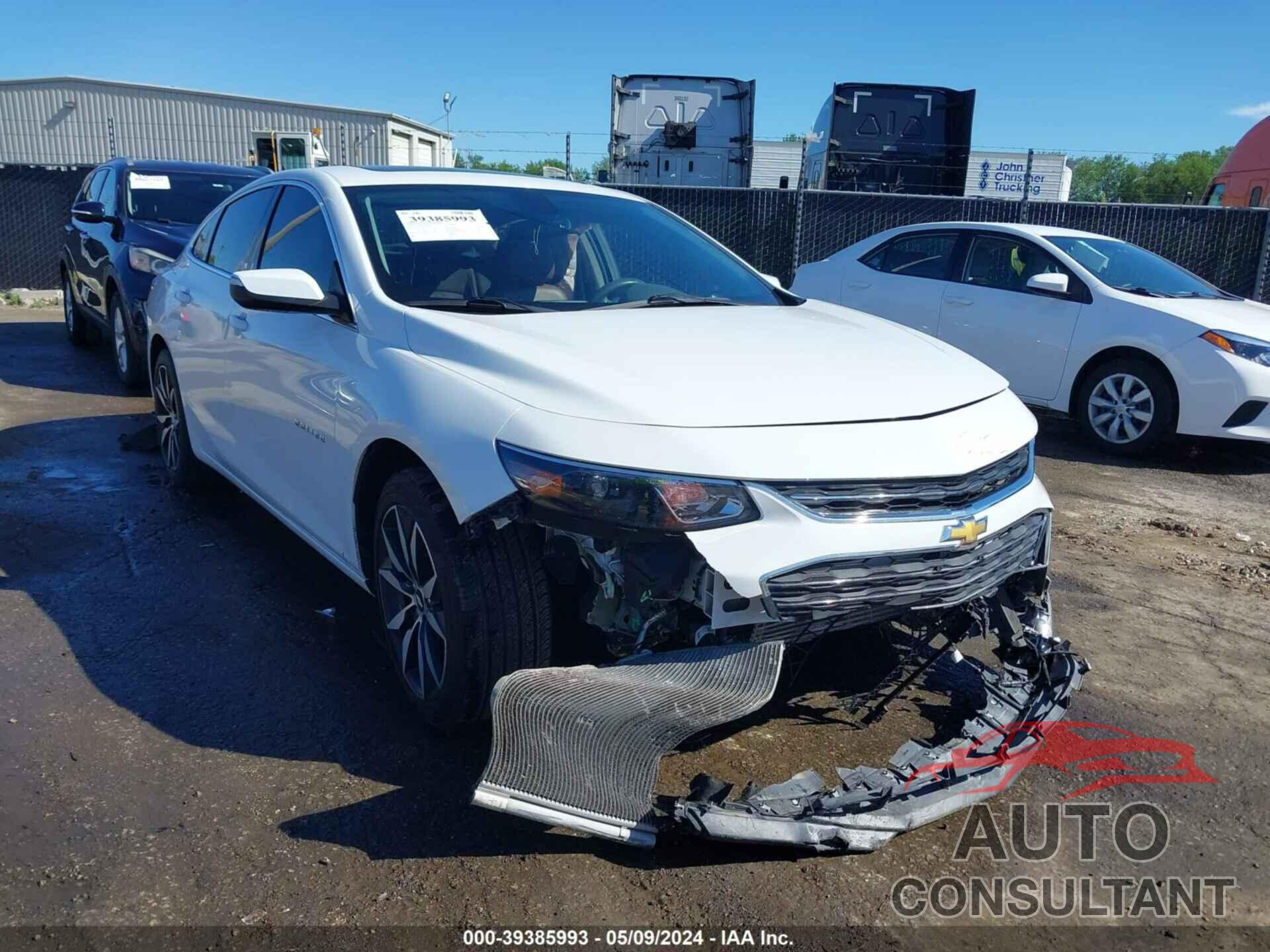 CHEVROLET MALIBU 2018 - 1G1ZD5ST6JF105584