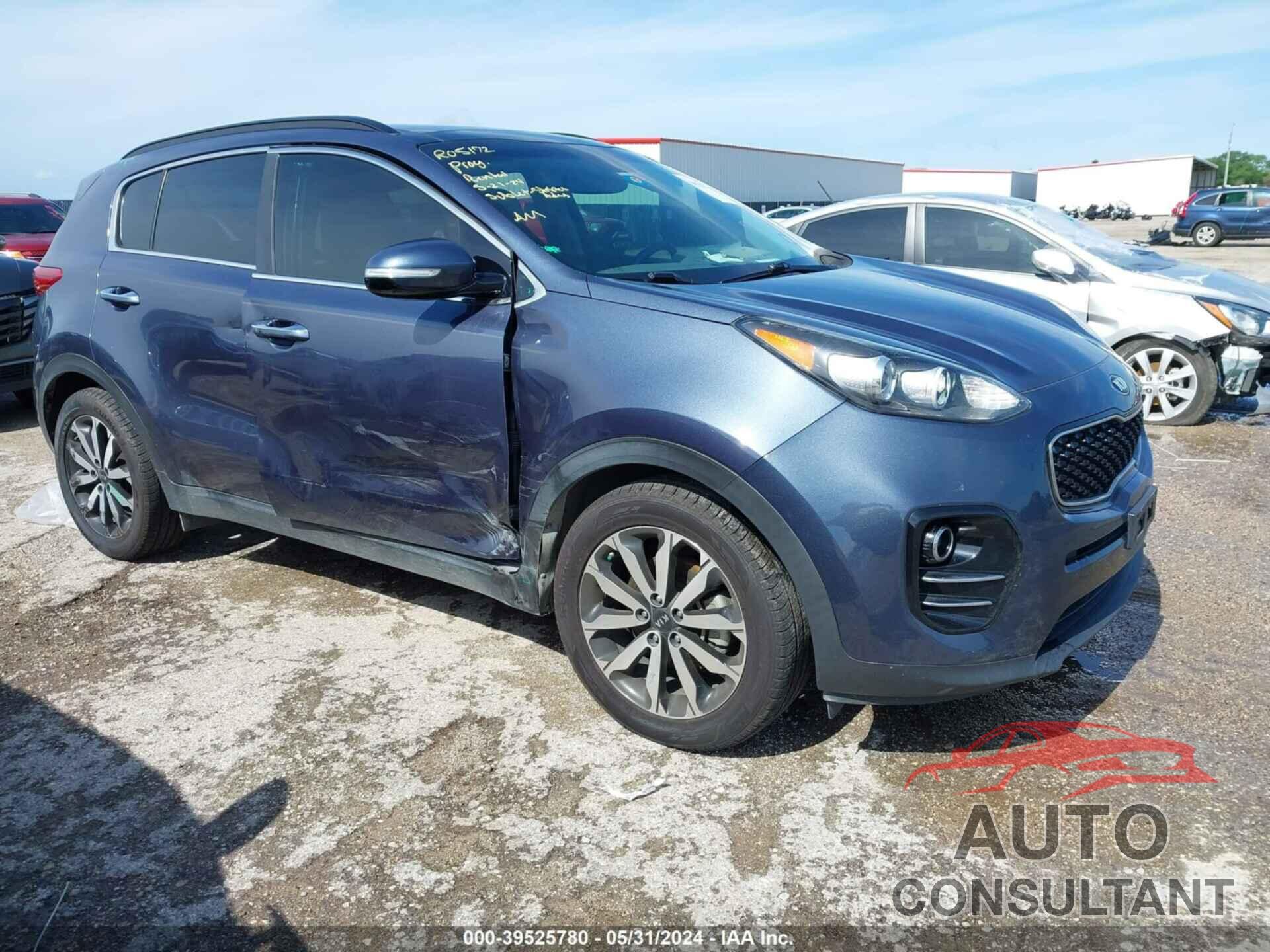 KIA SPORTAGE 2019 - KNDPN3ACXK7508139