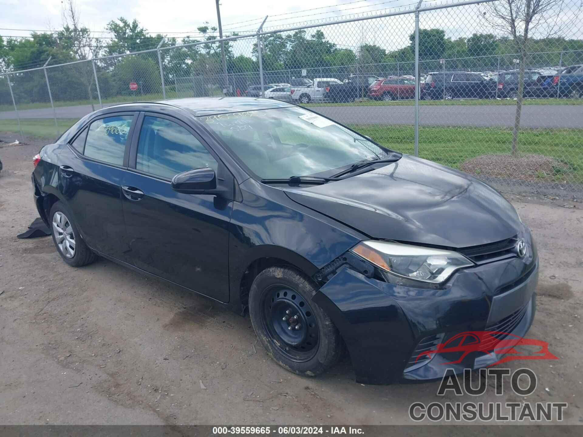 TOYOTA COROLLA 2016 - 2T1BURHE5GC653103