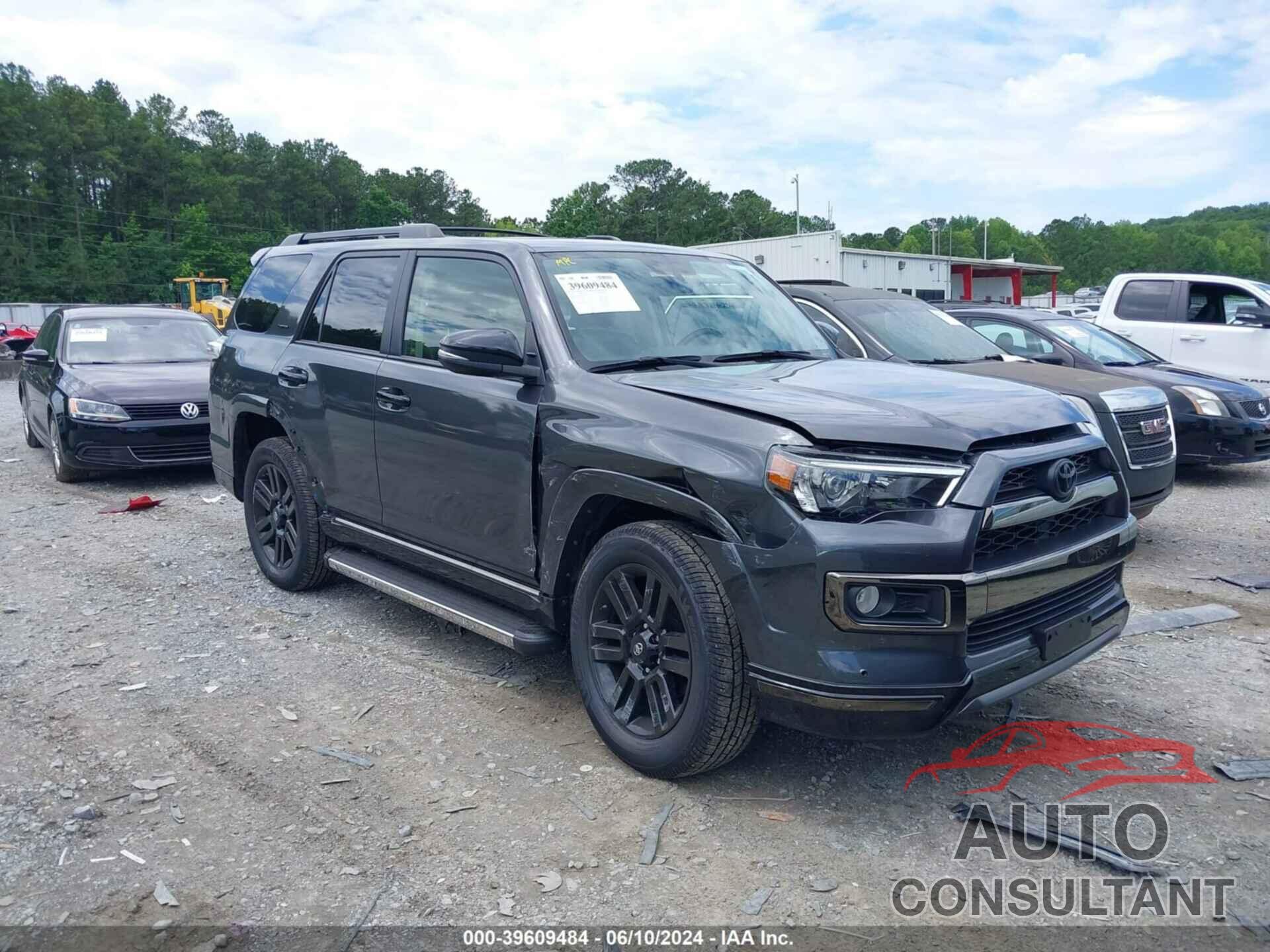 TOYOTA 4RUNNER 2019 - JTEBU5JR8K5622242