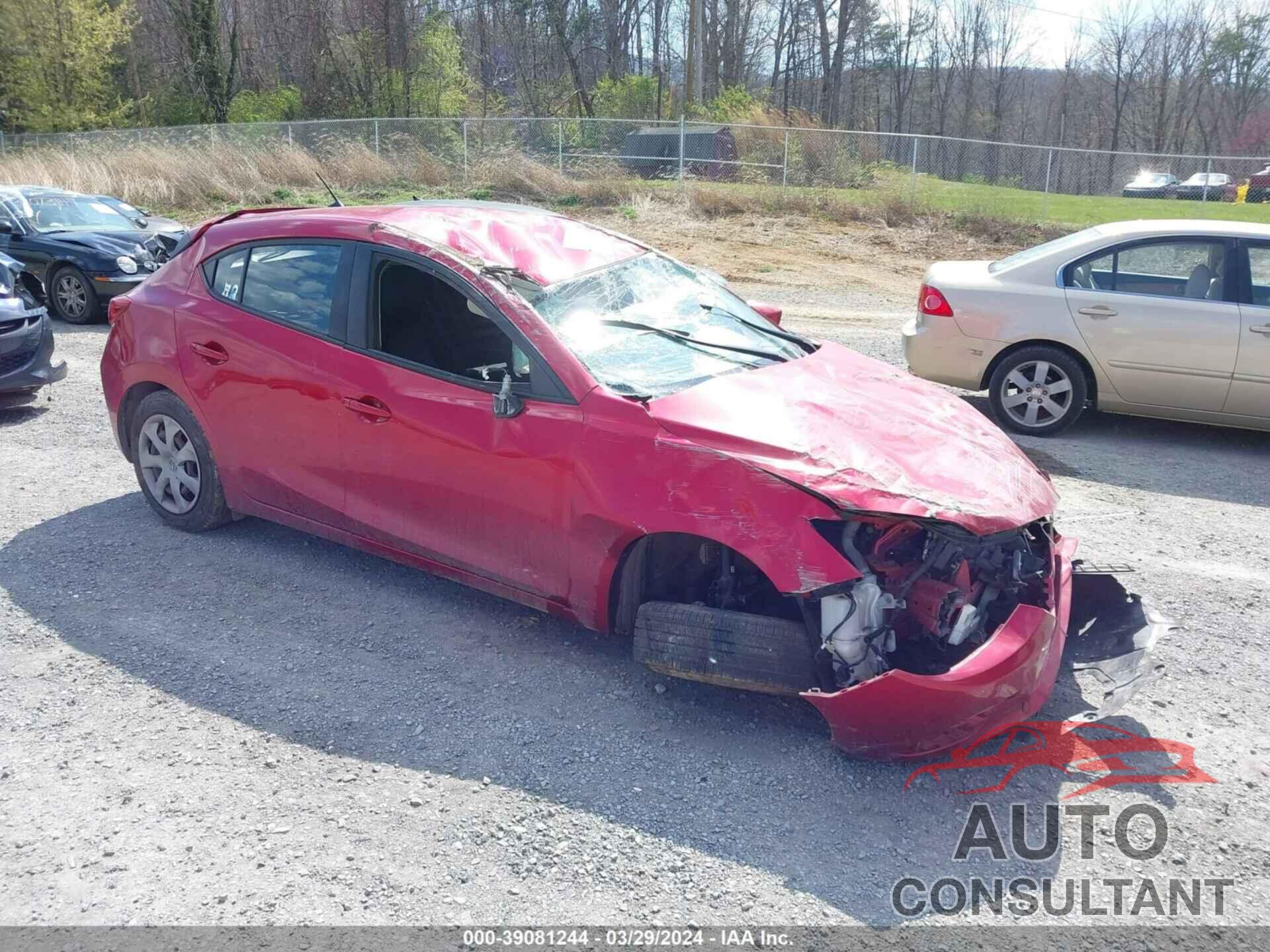 MAZDA 3 2016 - JM1BM1J78G1314191