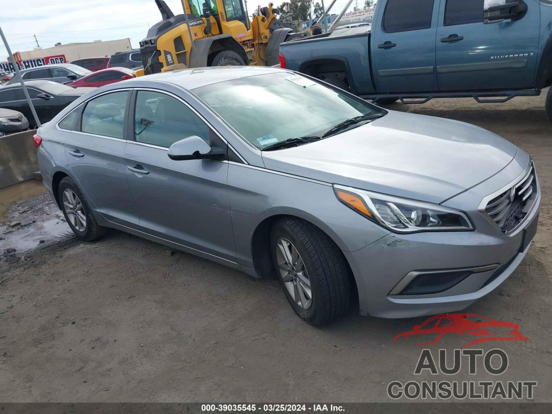 HYUNDAI SONATA 2016 - 5NPE24AF5GH400692