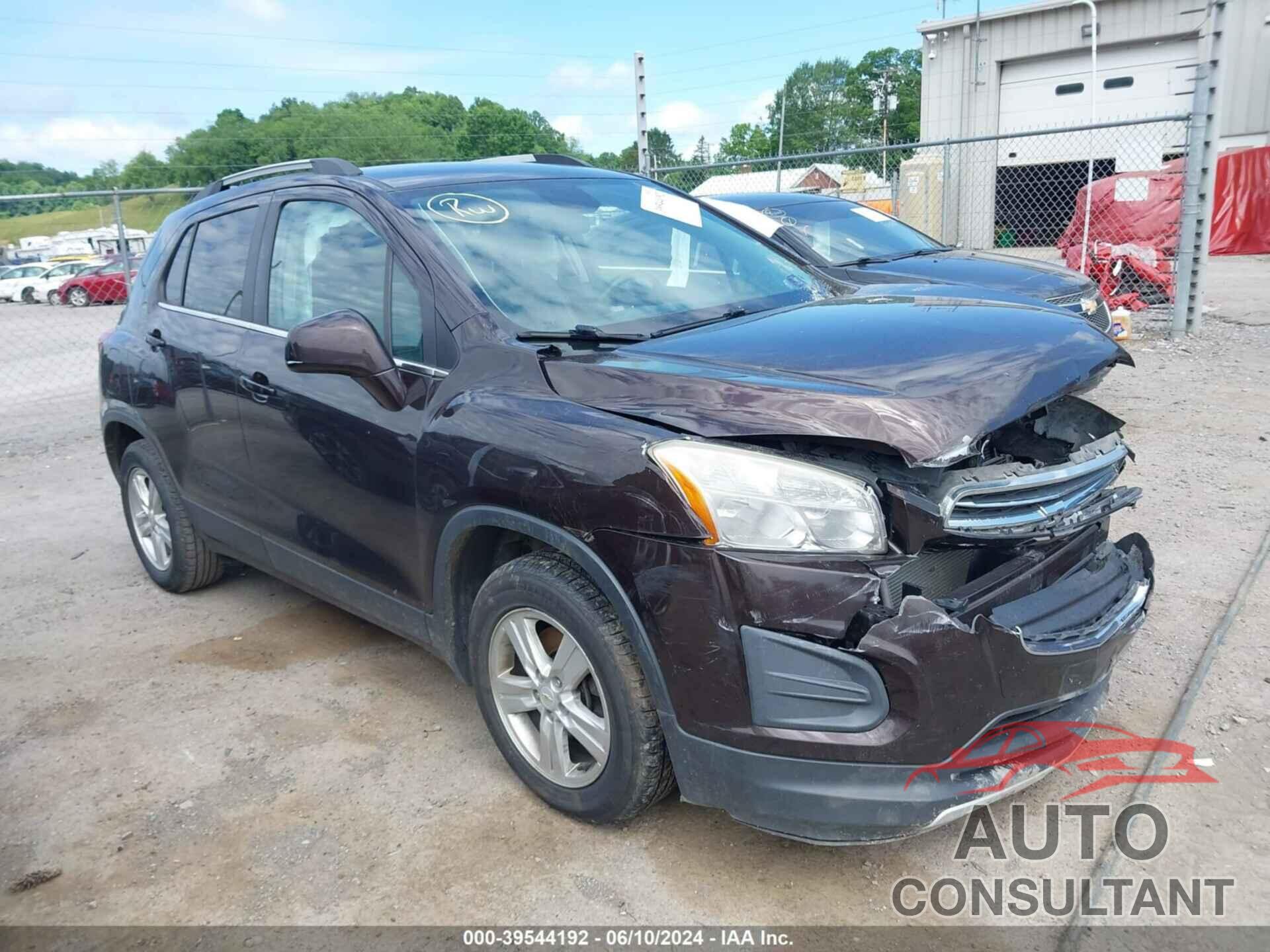 CHEVROLET TRAX 2016 - KL7CJLSB8GB588977