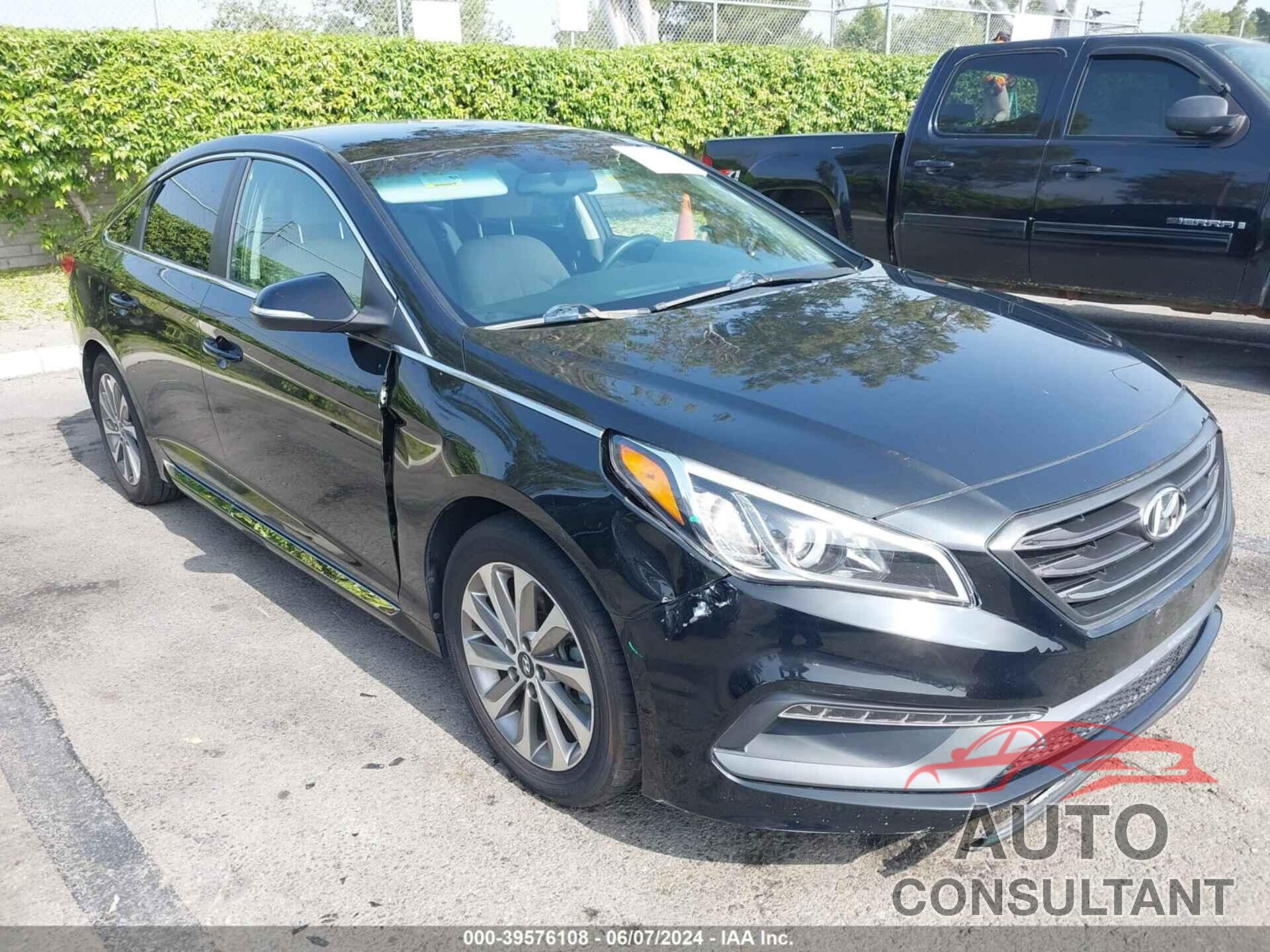 HYUNDAI SONATA 2016 - 5NPE34AF2GH395951