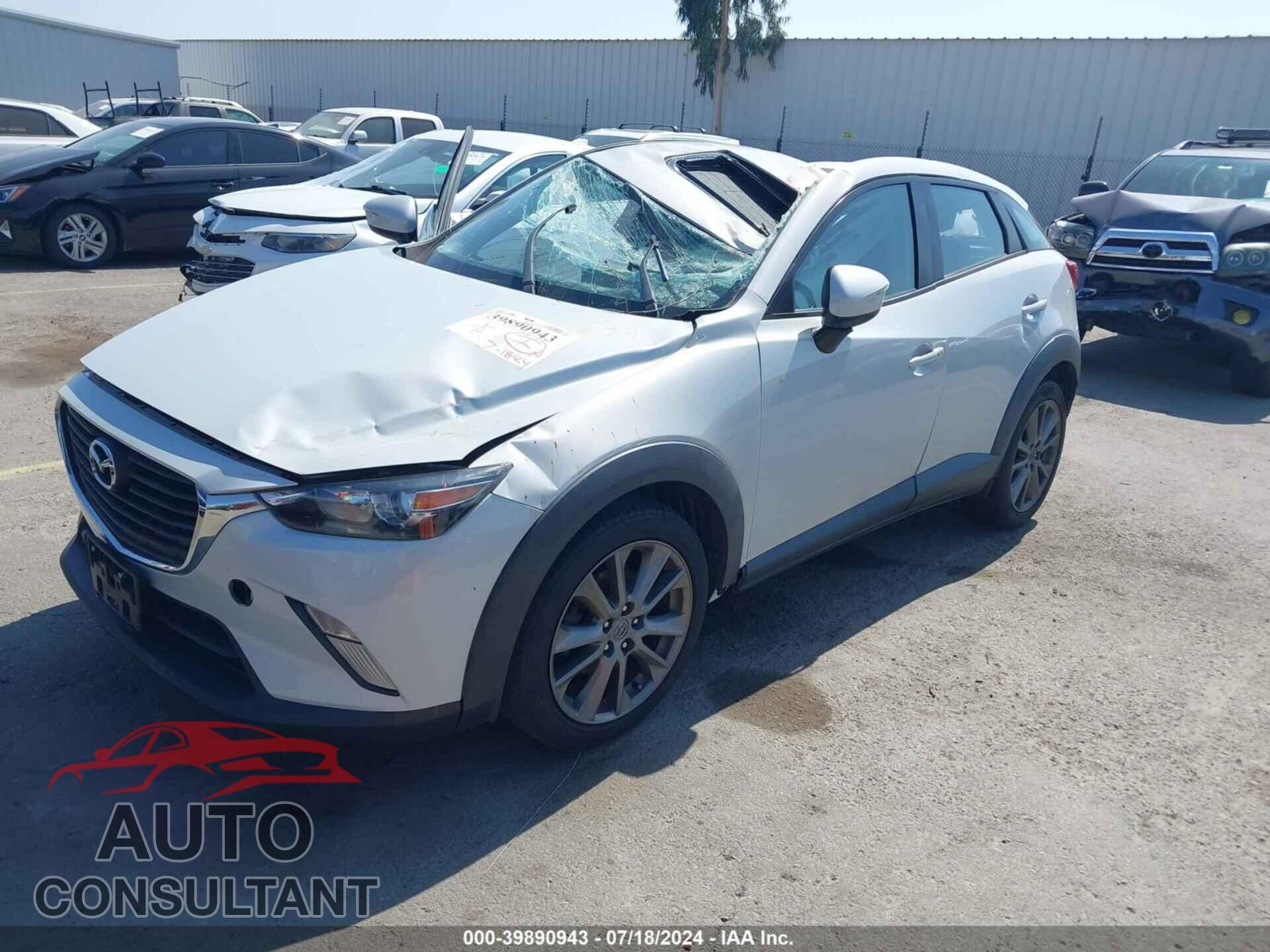 MAZDA CX-3 2017 - JM1DKFC70H0166750