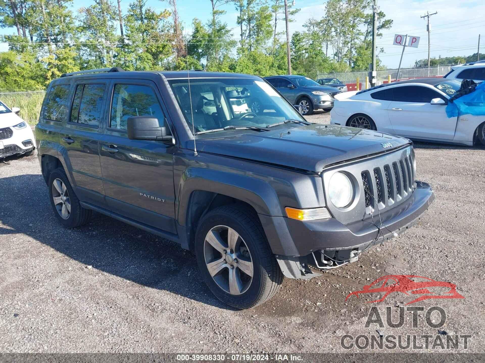 JEEP PATRIOT 2017 - 1C4NJRFB5HD114628