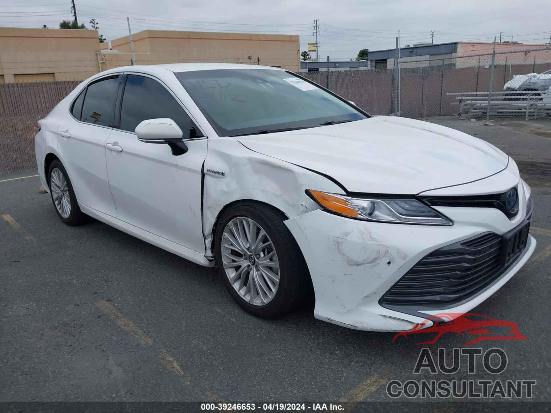 TOYOTA CAMRY HYBRID 2018 - 4T1B21HK7JU505442