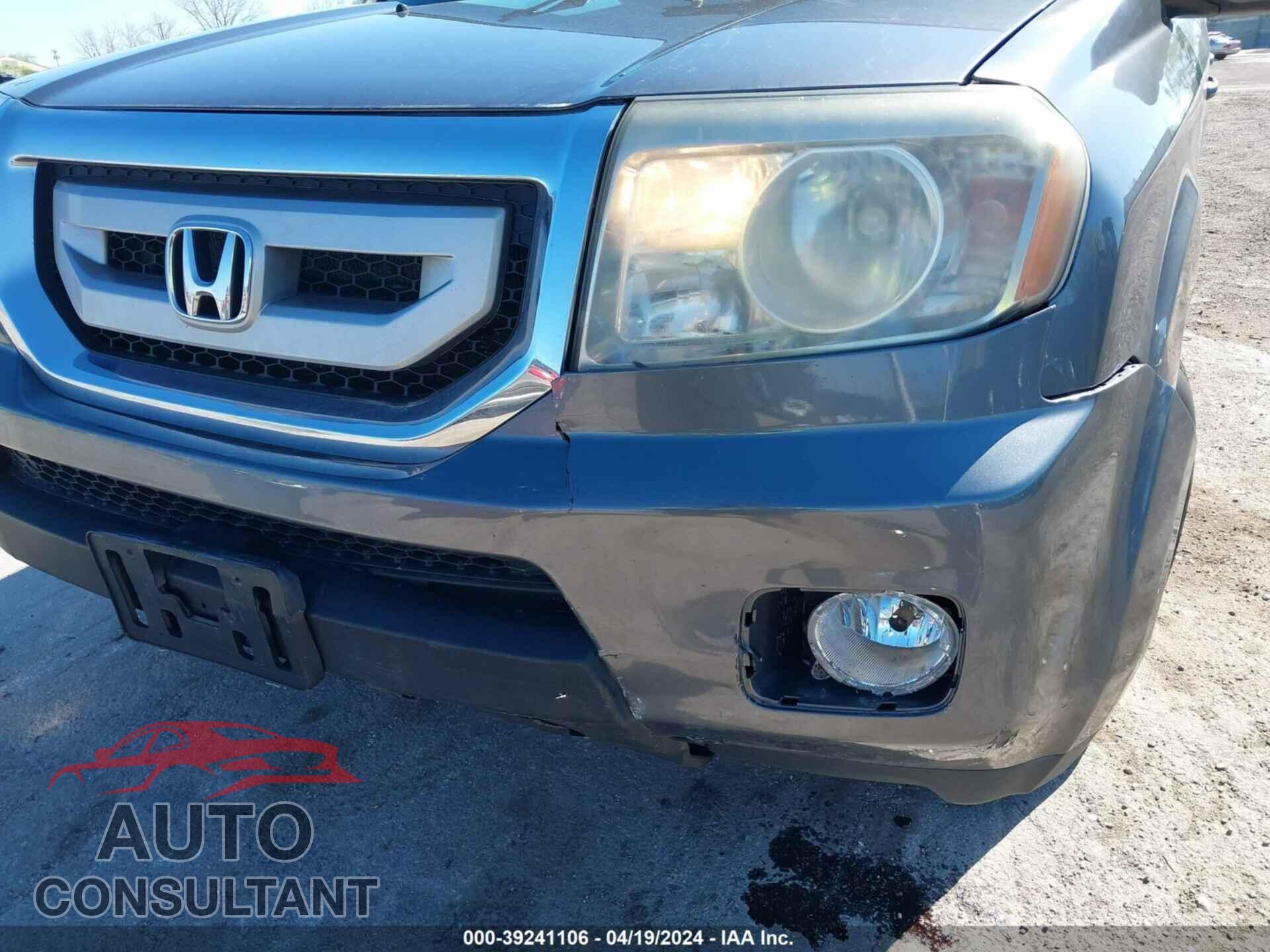 HONDA PILOT 2011 - 5FNYF4H46BB081509