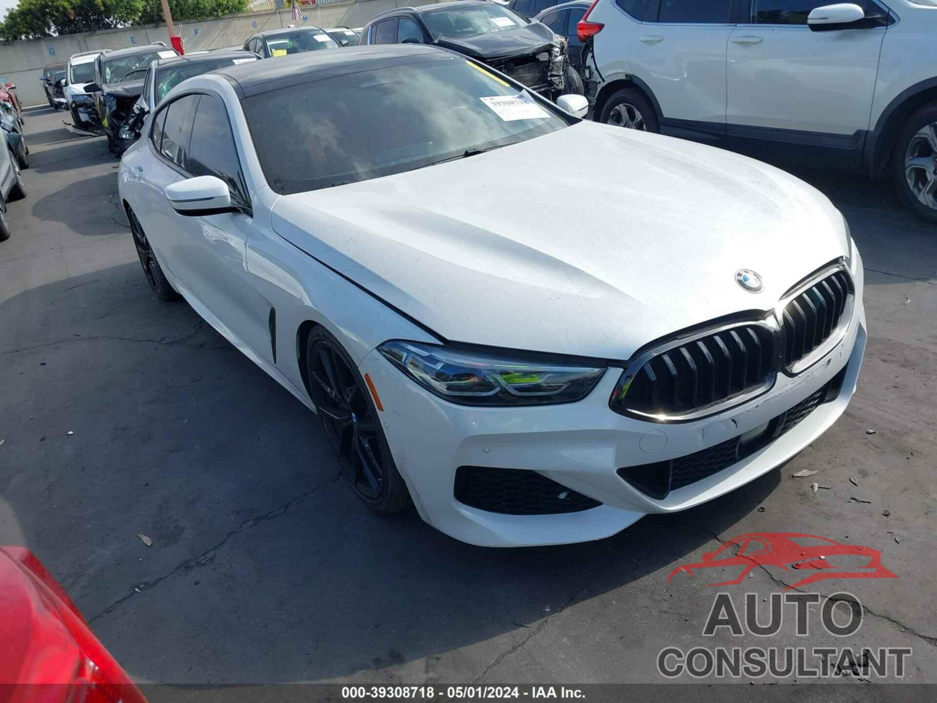 BMW M850I GTAN COUPE 2022 - WBAGV8C00NCH42088