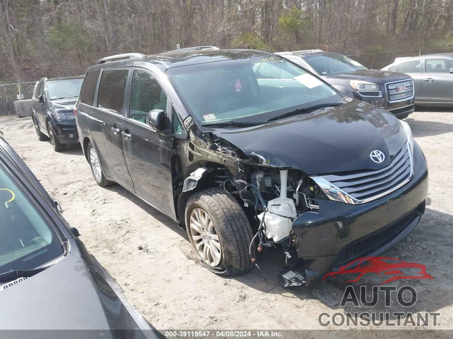 TOYOTA SIENNA 2017 - 5TDYZ3DC4HS788028