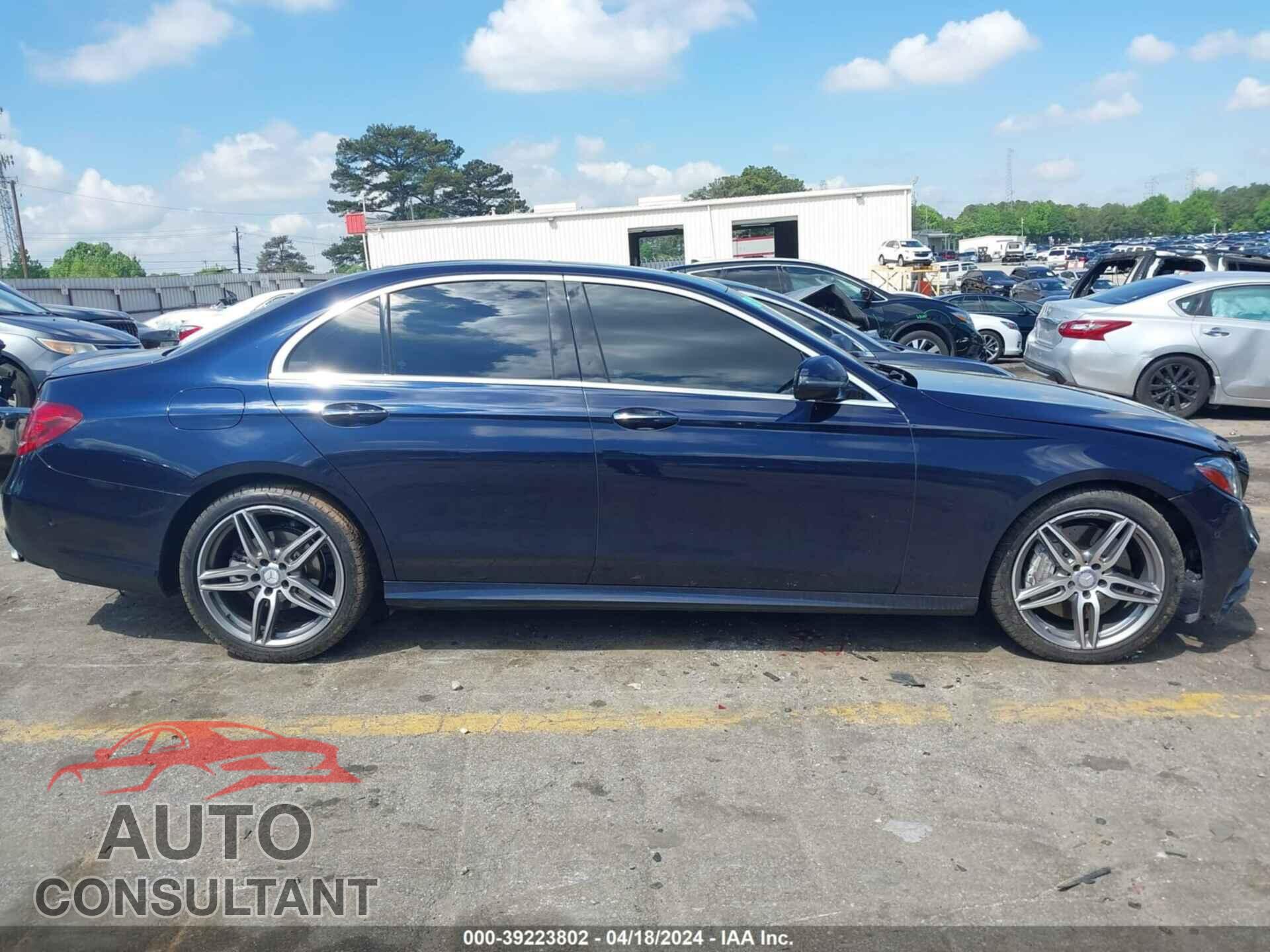 MERCEDES-BENZ E 2017 - WDDZF4KB3HA205366