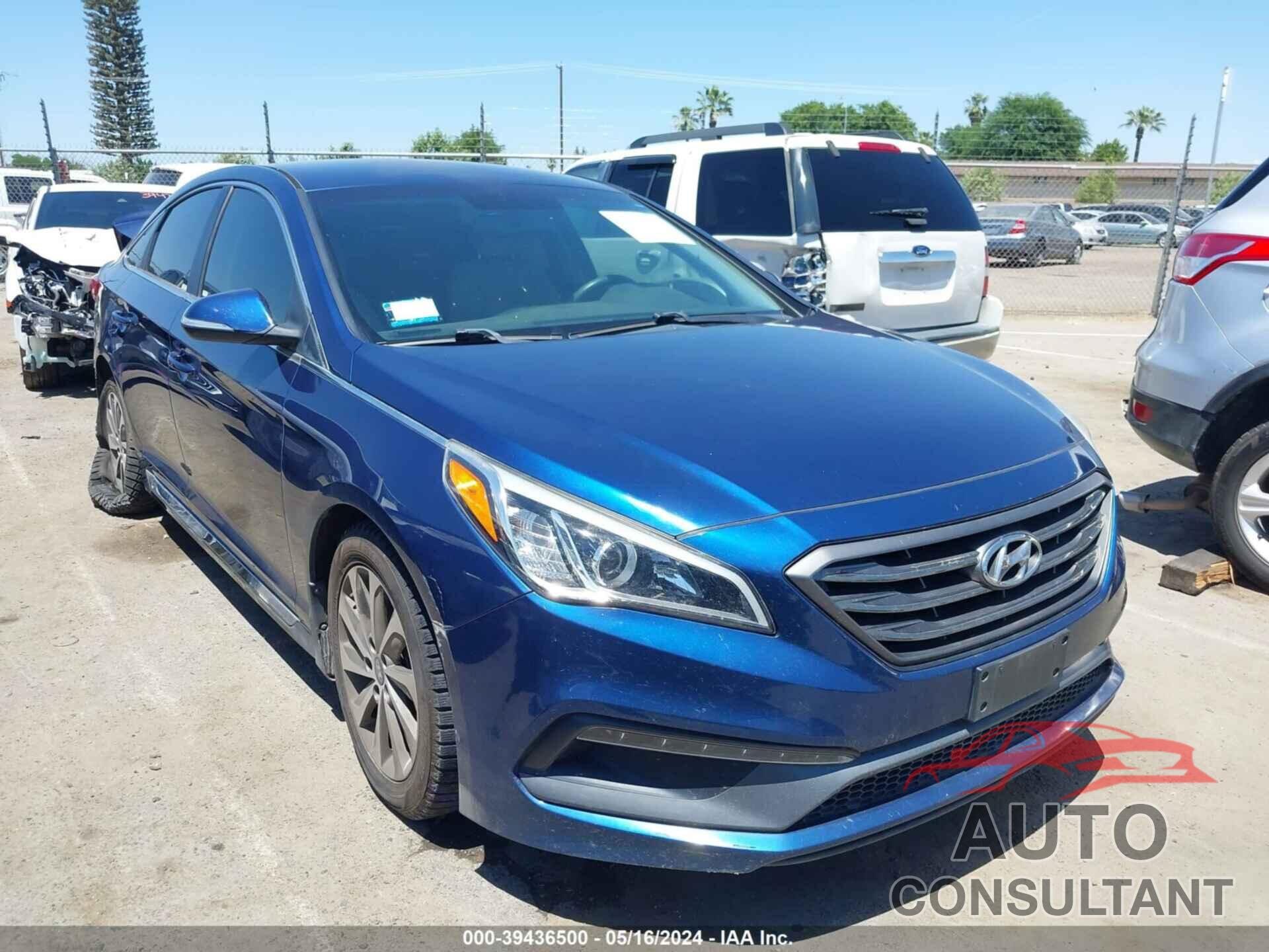 HYUNDAI SONATA 2016 - 5NPE34AF1GH396573