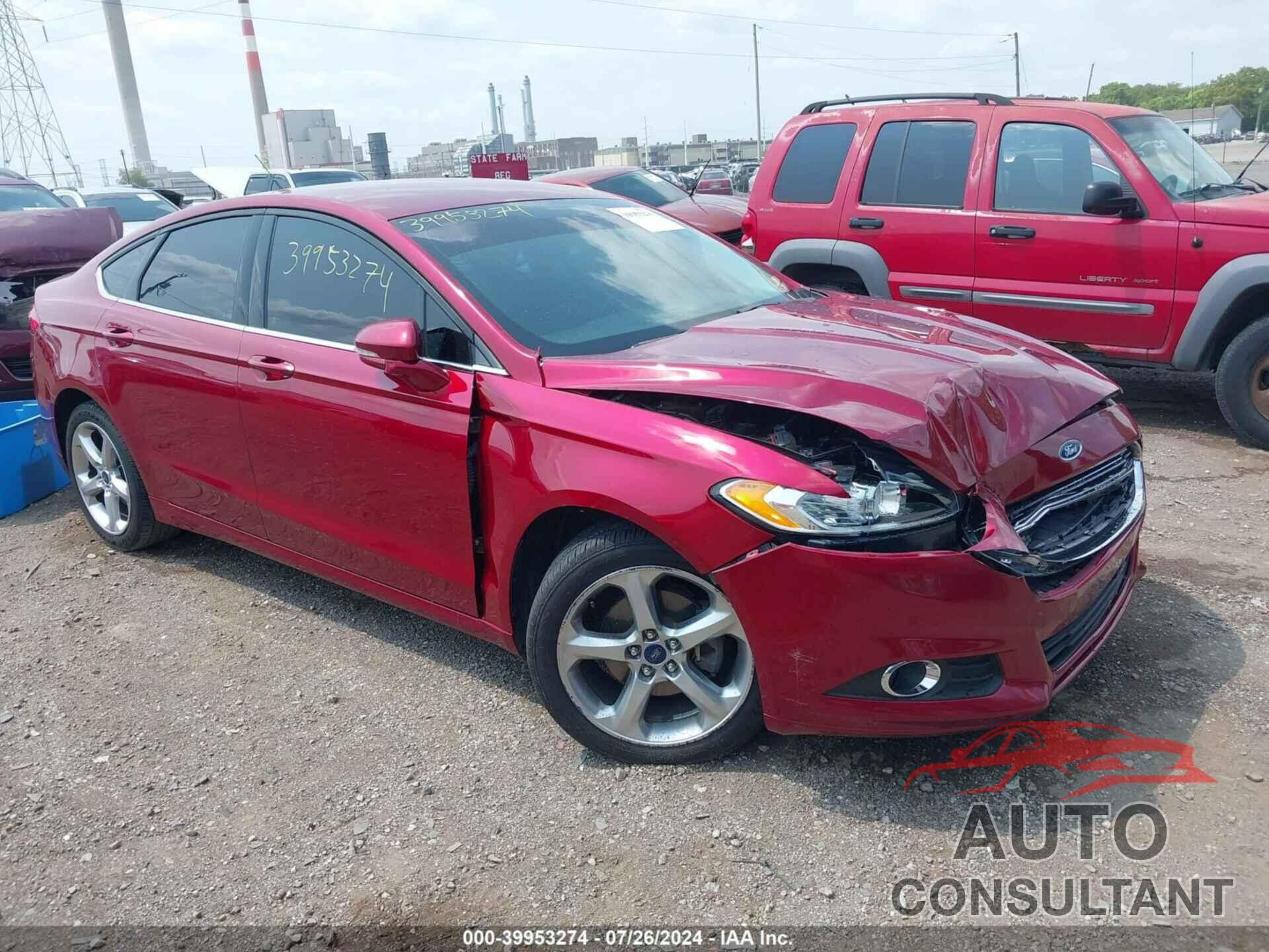 FORD FUSION 2016 - 3FA6P0H7XGR395389