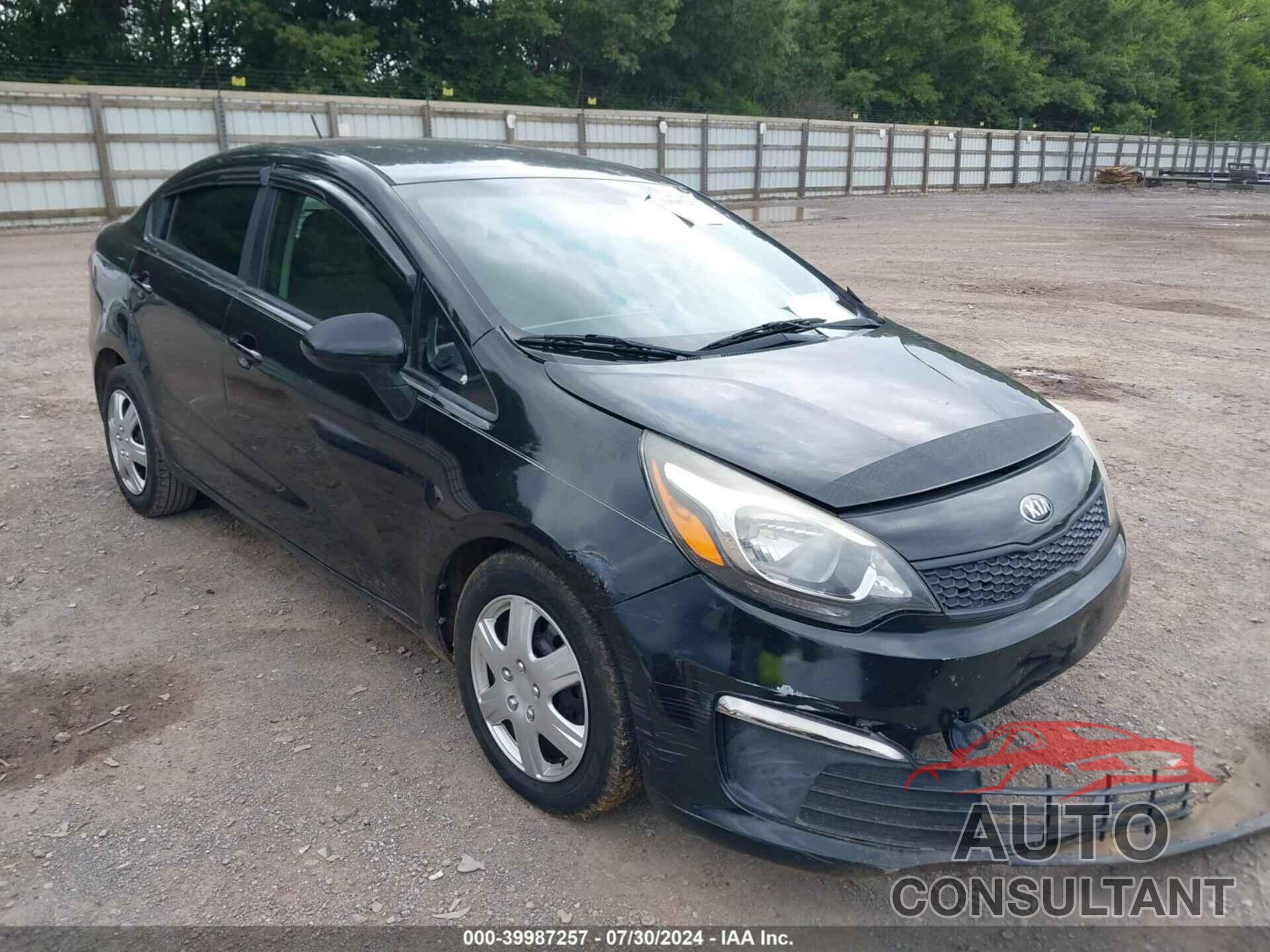 KIA RIO 2017 - KNADM4A35H6011457