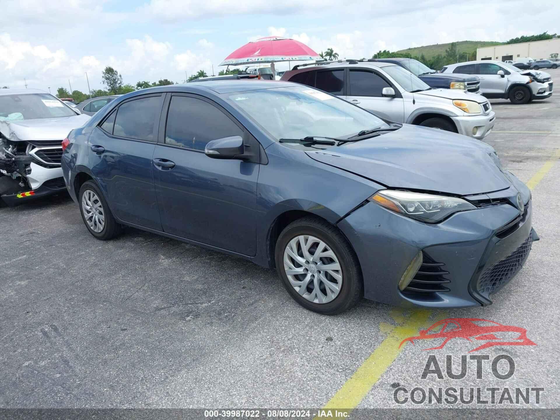 TOYOTA COROLLA 2016 - 2T1BURHE2GC593779
