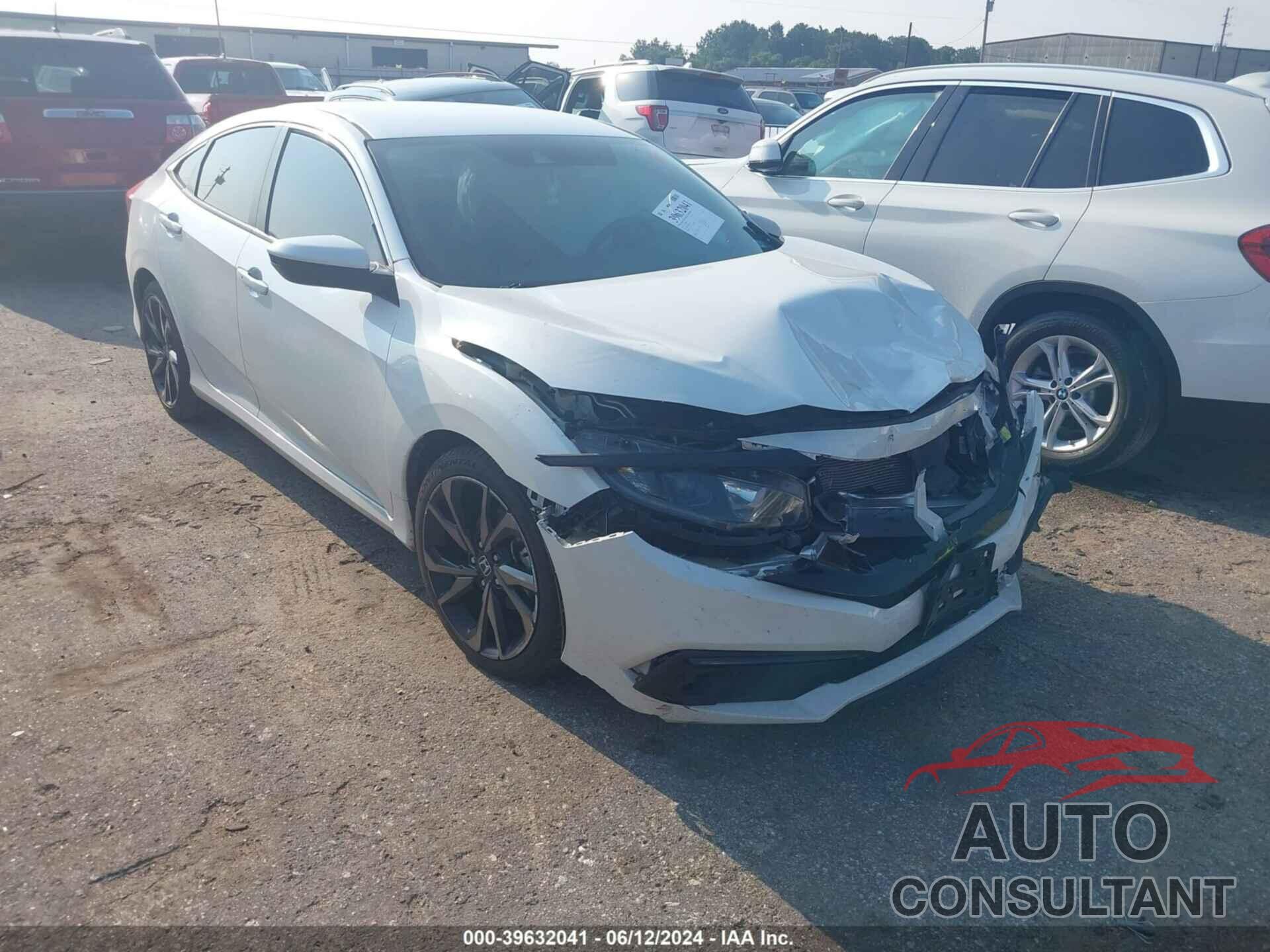 HONDA CIVIC 2019 - 2HGFC2F8XKH599001