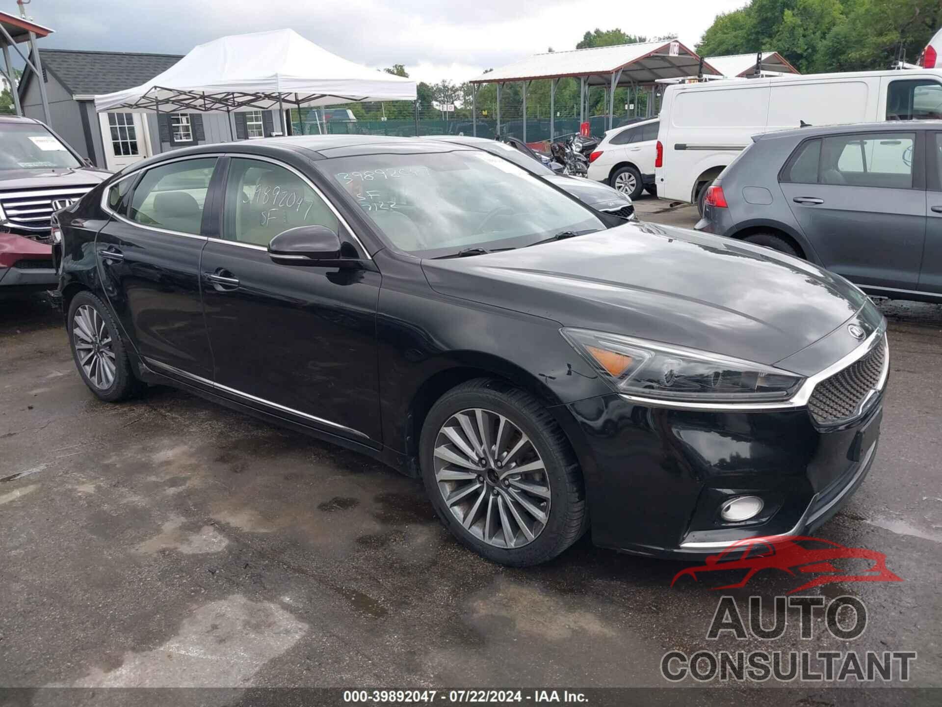 KIA CADENZA 2017 - KNALC4J14H5039429
