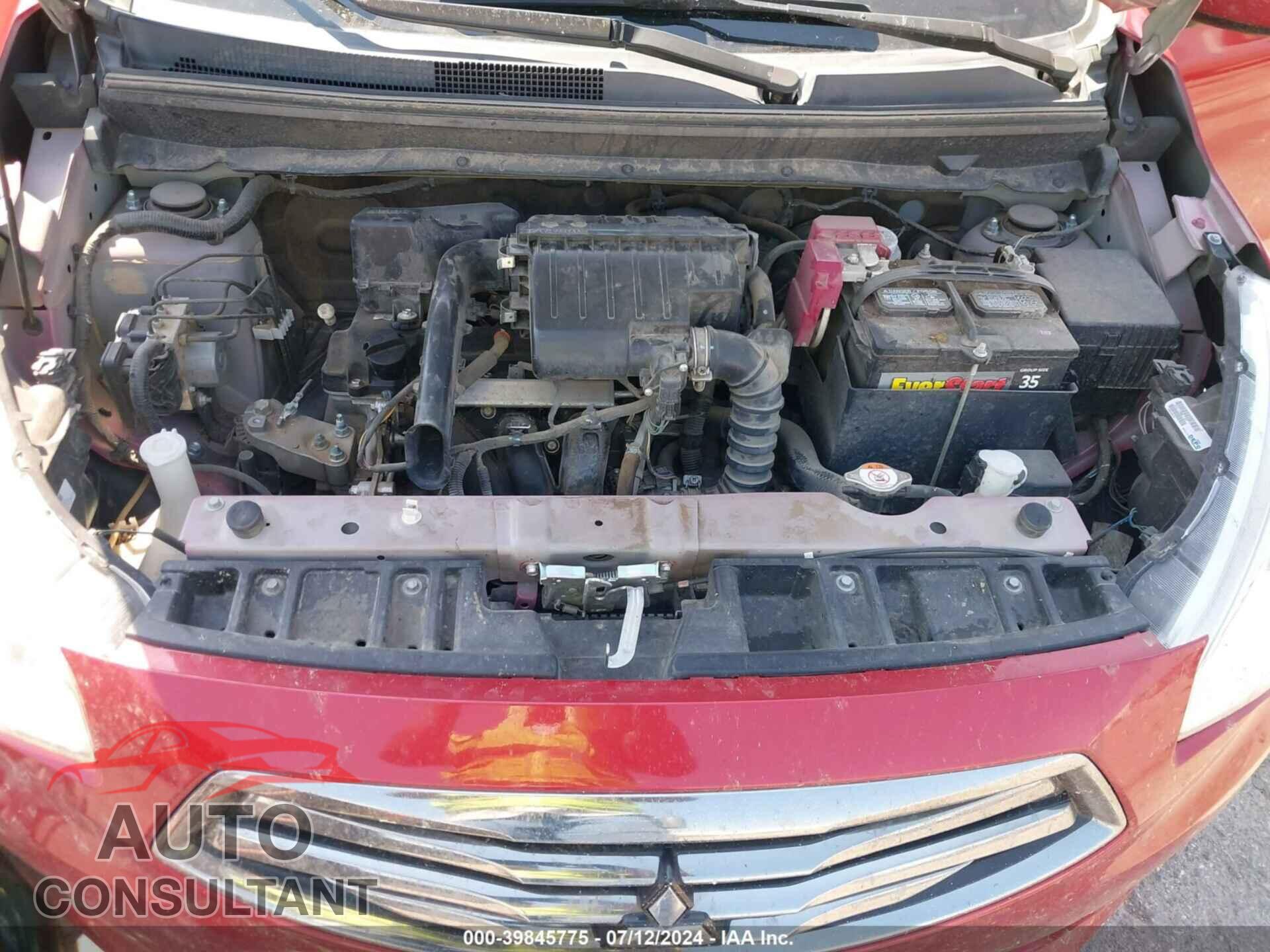 MITSUBISHI MIRAGE G4 2019 - ML32F3FJ8KHF01530