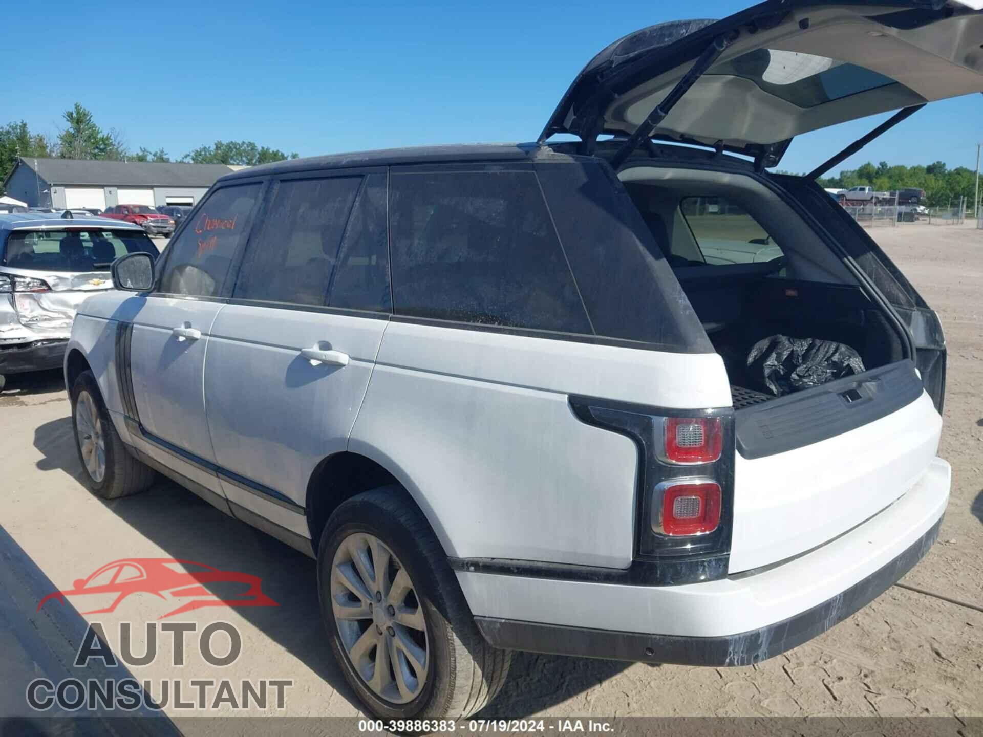 LAND ROVER RANGE ROVER 2016 - SALGS2VF5GA257802