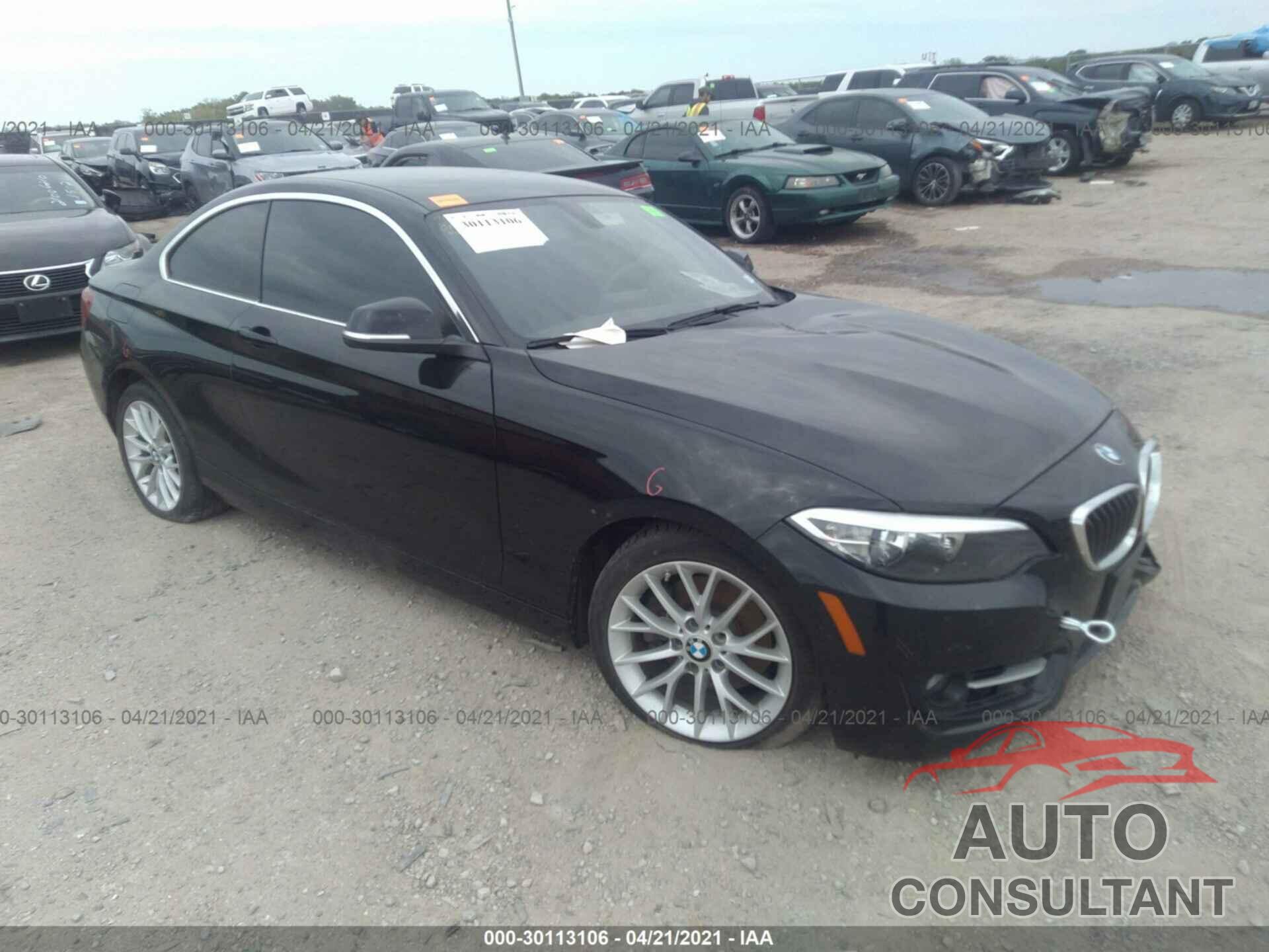 BMW 2 SERIES 2016 - WBA1F9C54GV742121