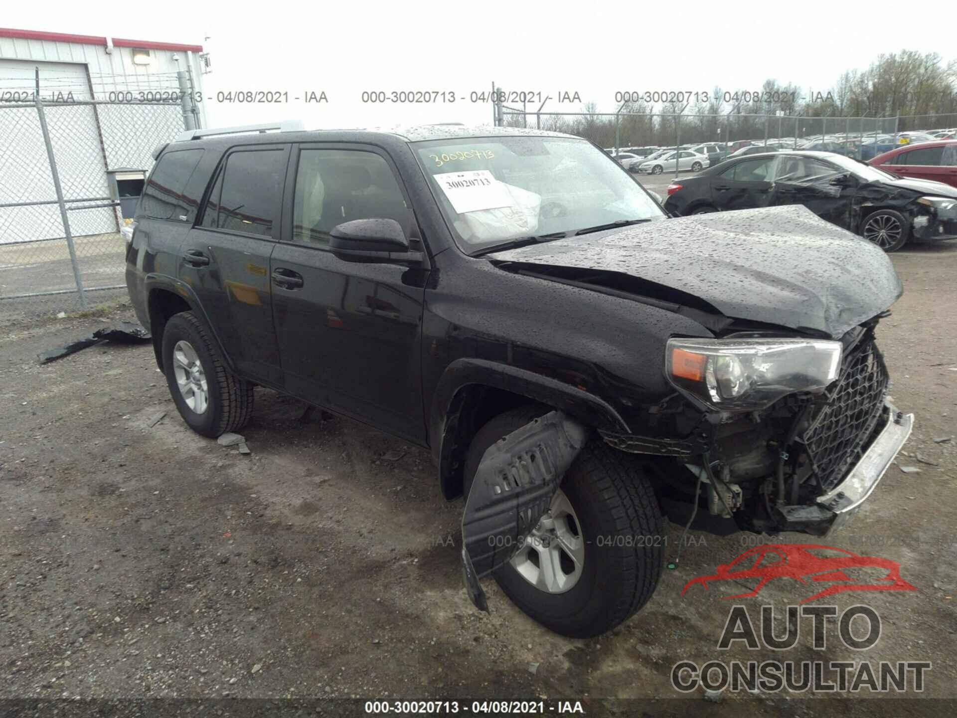 TOYOTA 4RUNNER 2016 - JTEBU5JR2G5399283