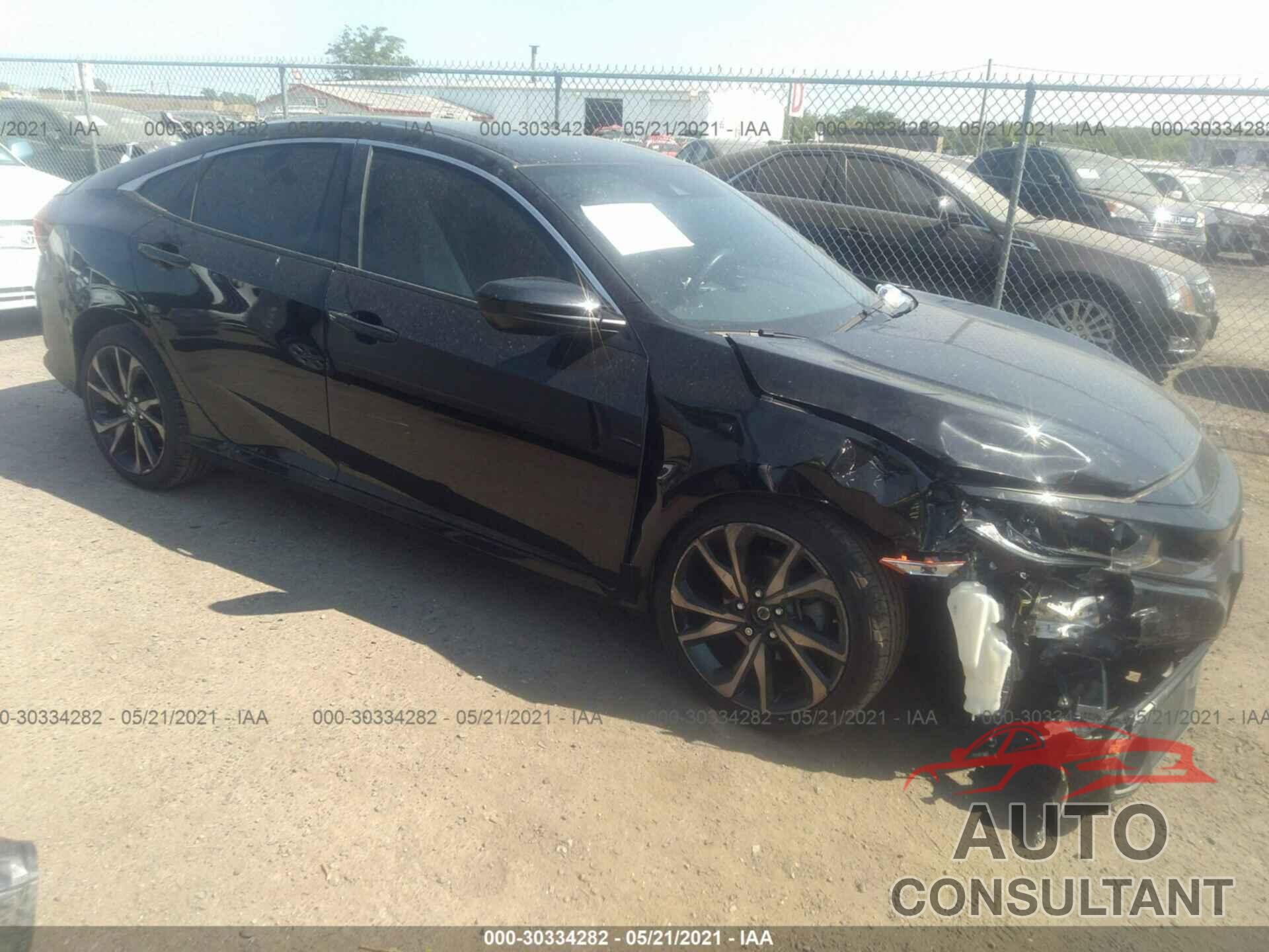 HONDA CIVIC SEDAN 2019 - 2HGFC2F84KH584848