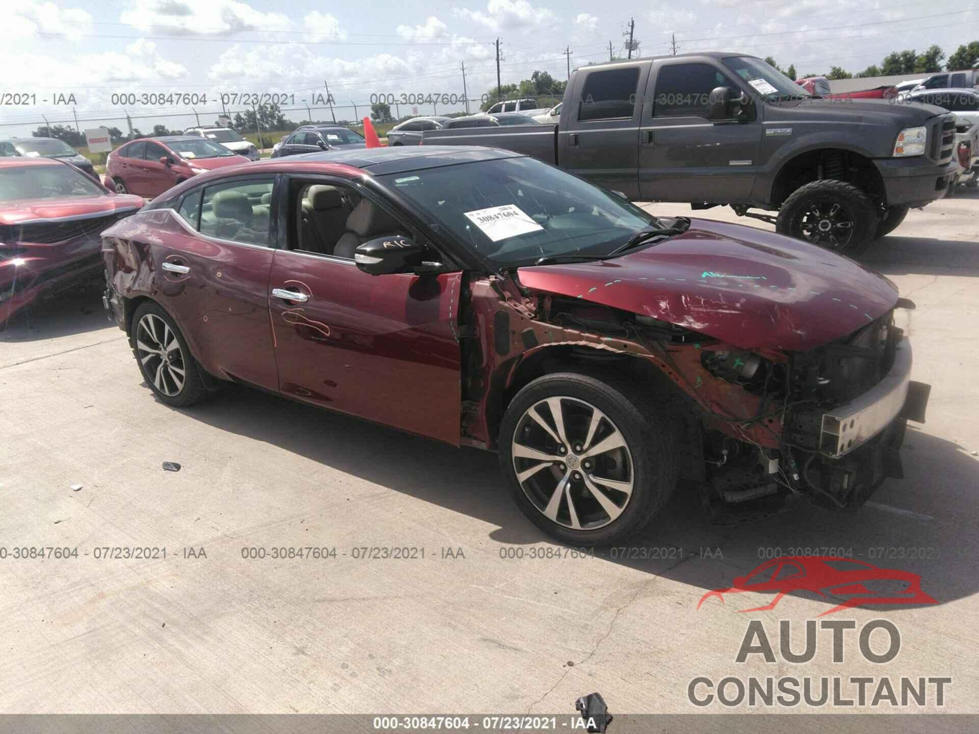 NISSAN MAXIMA 2017 - 1N4AA6AP3HC380869