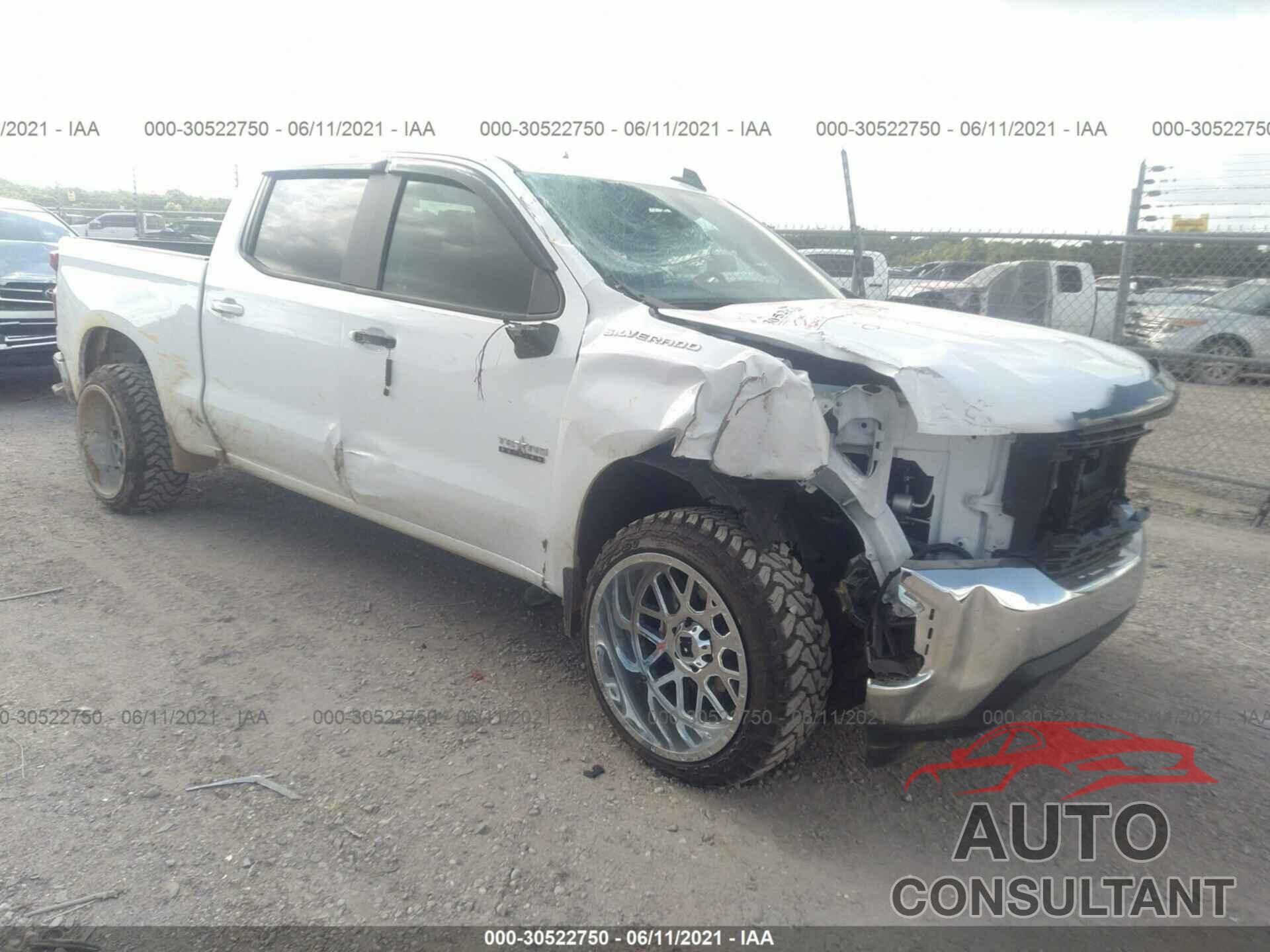 CHEVROLET SILVERADO 1500 2020 - 3GCPWCED0LG381617