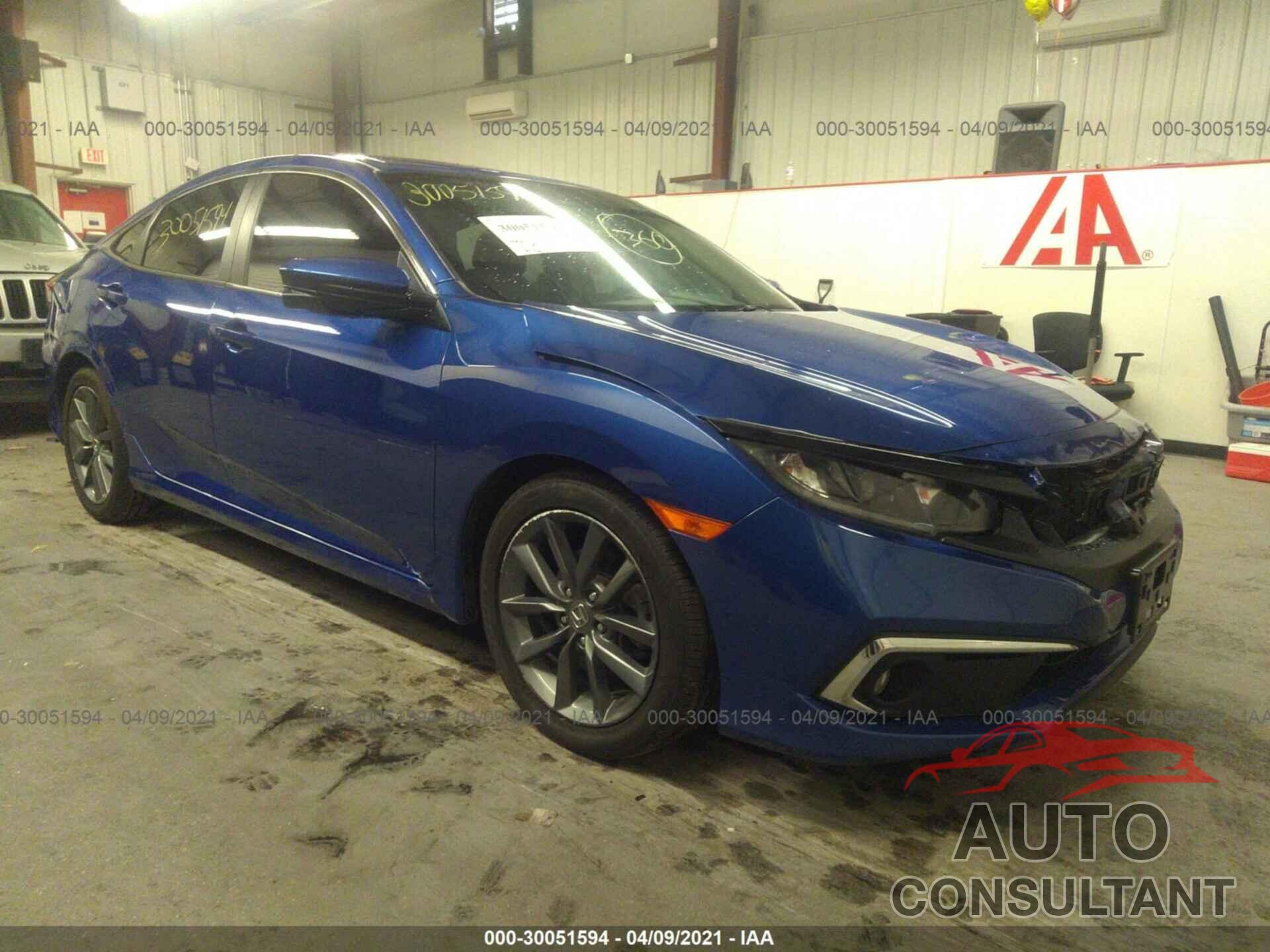 HONDA CIVIC SEDAN 2019 - 19XFC1F36KE209763