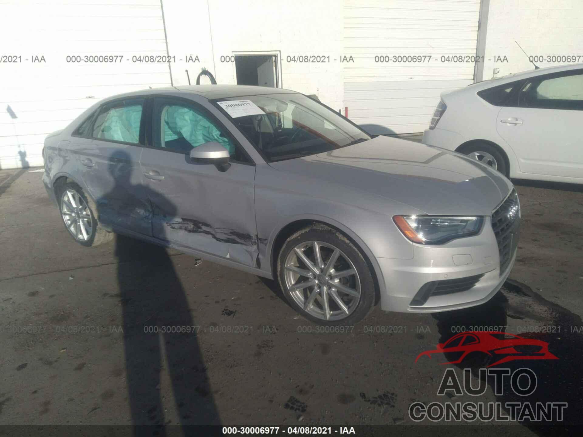 AUDI A3 2016 - WAUA7GFF9G1027364