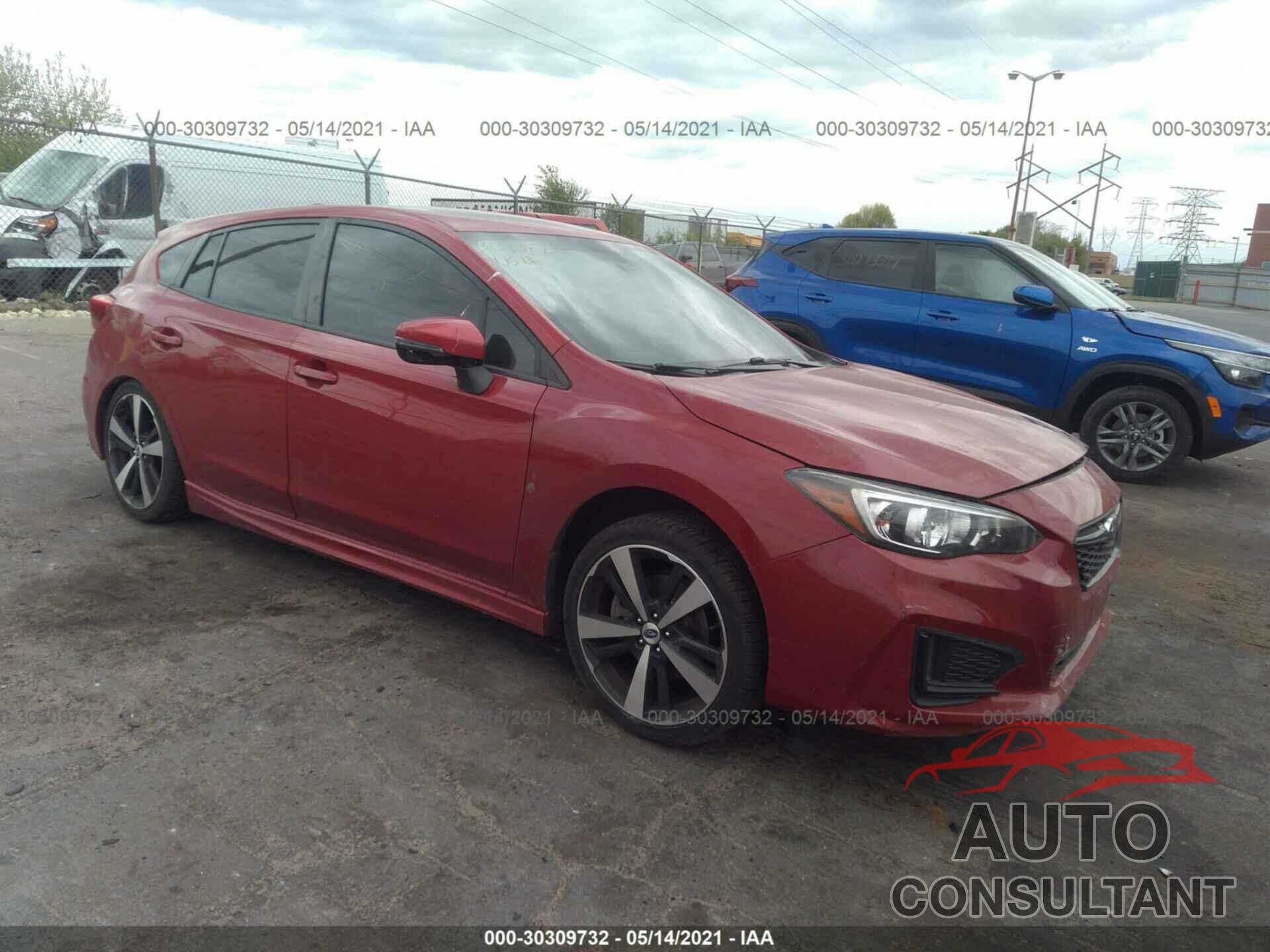 SUBARU IMPREZA 2017 - 4S3GTAL60H1717662