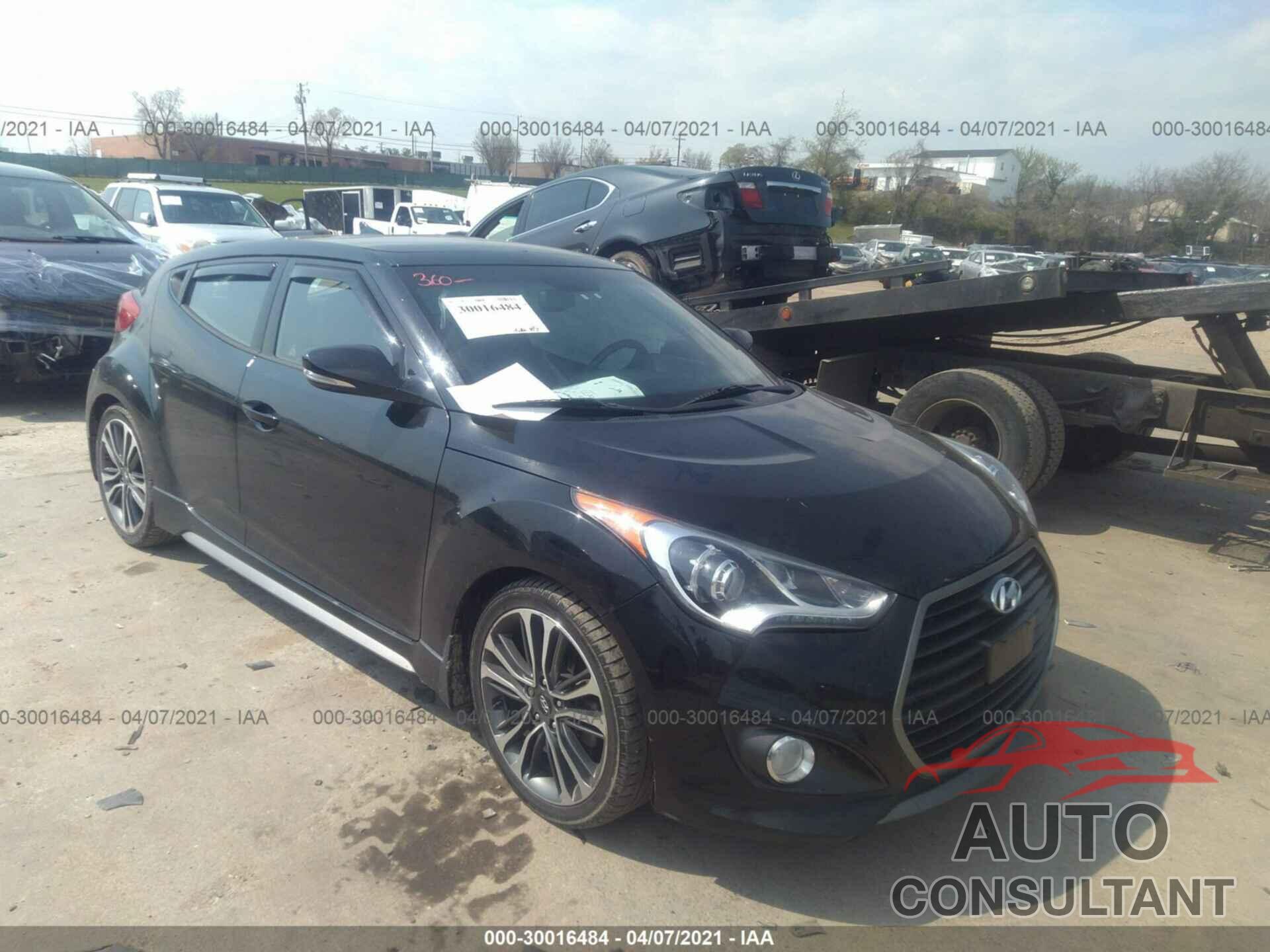 HYUNDAI VELOSTER 2016 - KMHTC6AE7GU301428